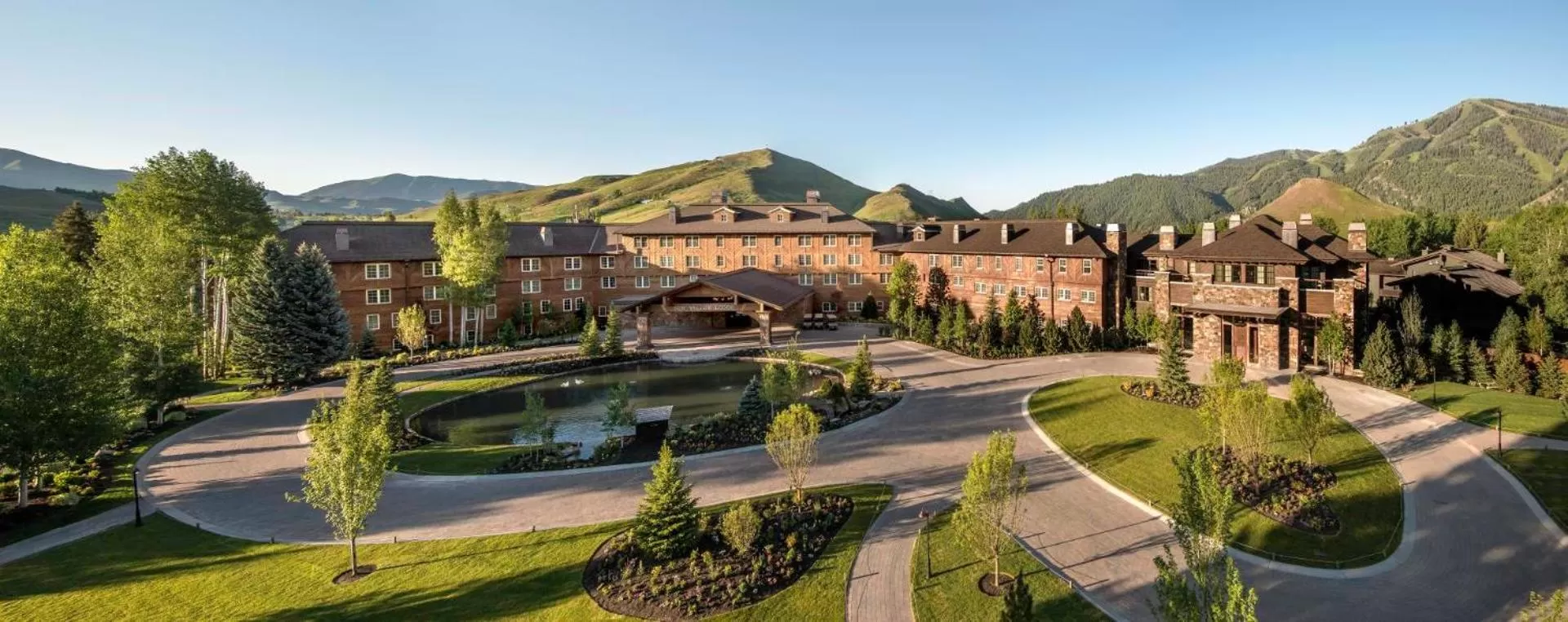 Bird's eye view in Sun Valley Resort