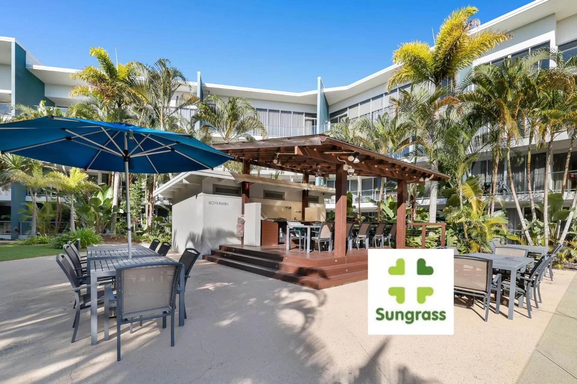 BBQ facilities in Azzura Greens Resort