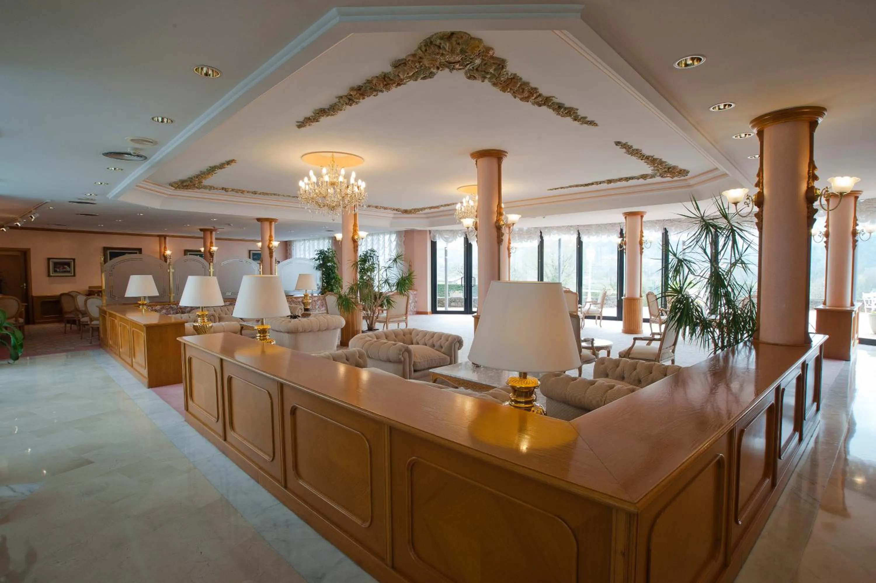 Communal lounge/ TV room in Hotel Riu Fluviá