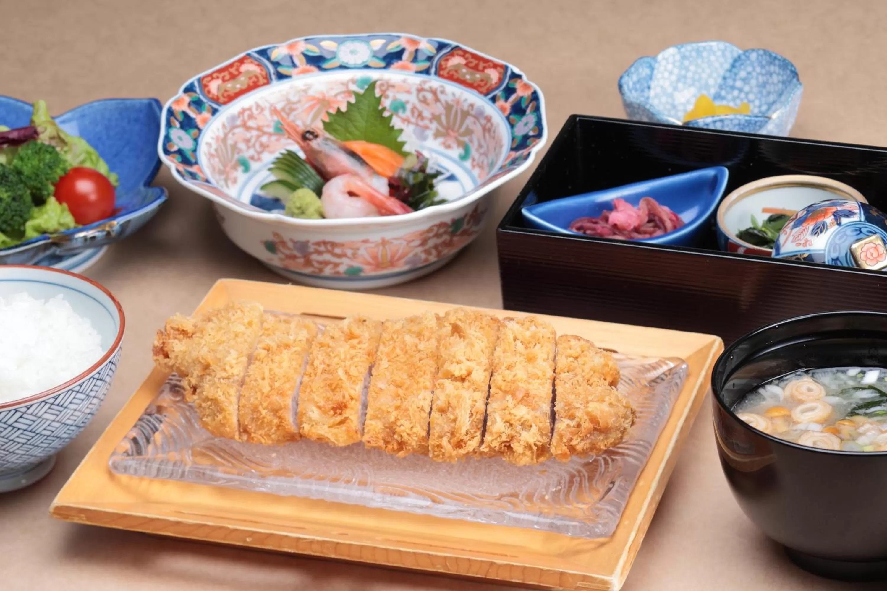 Dinner in Hotel Grand Terrace Chitose