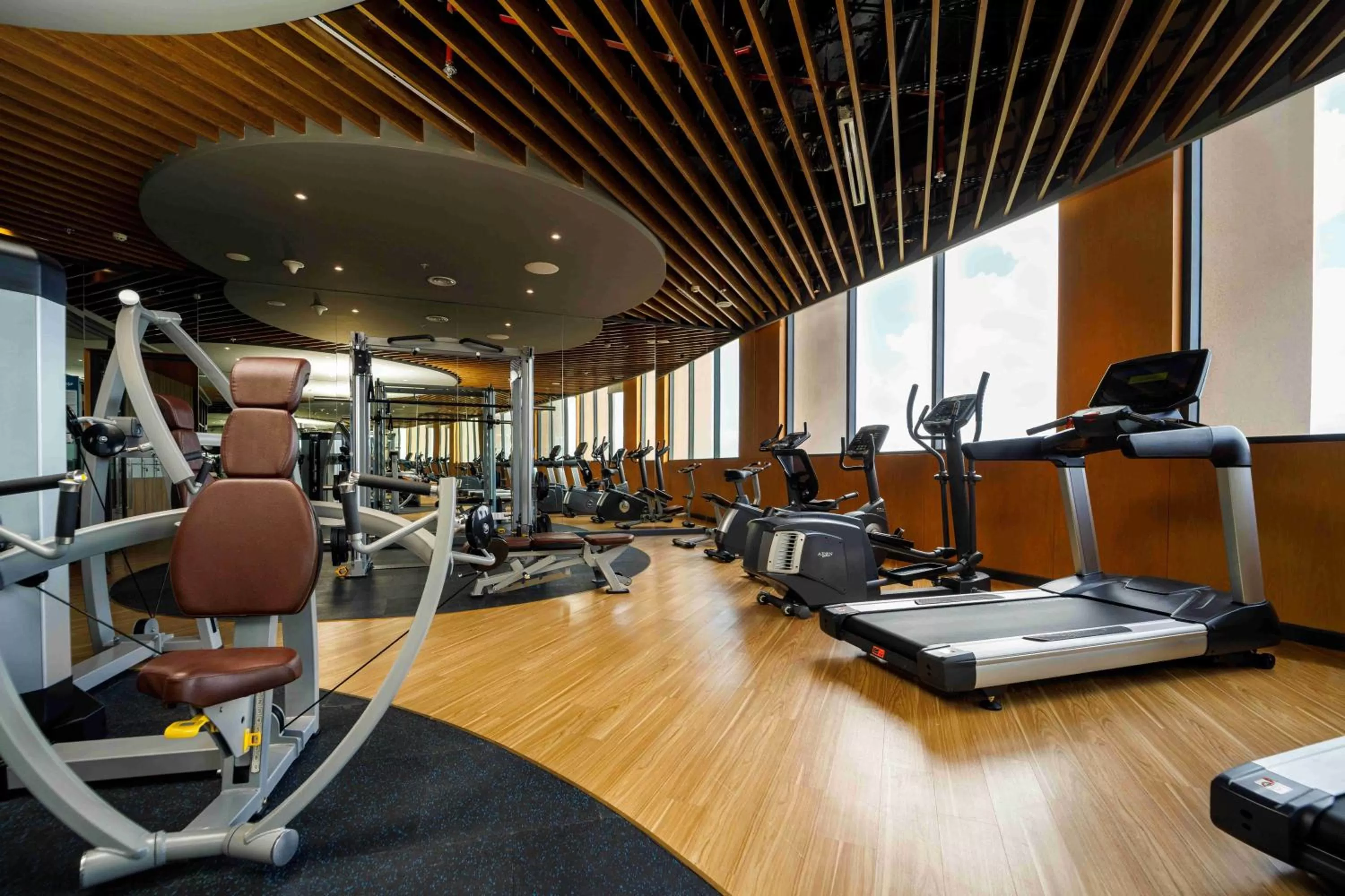 Fitness centre/facilities in Wyndham Garden Cam Ranh Resort