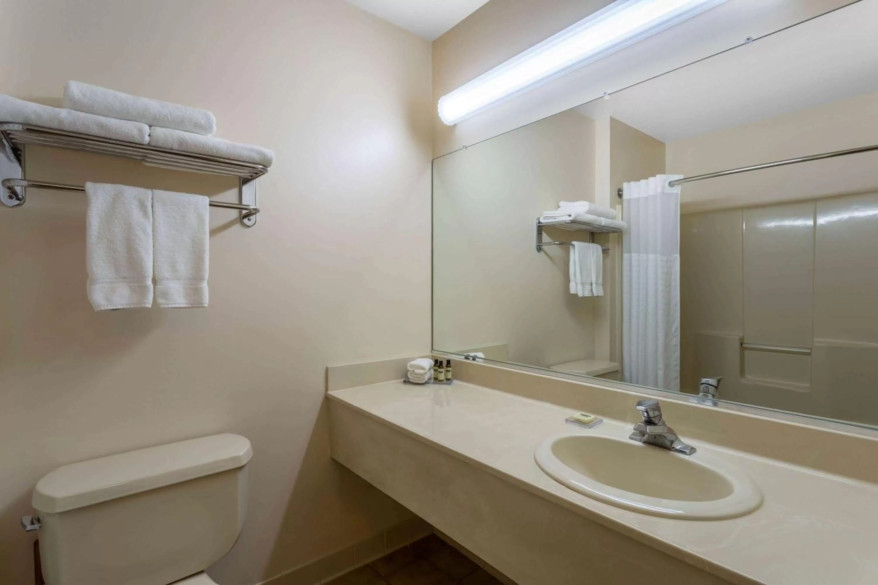 Bathroom in Hawthorn Suites by Wyndham Allentown-Fogelsville