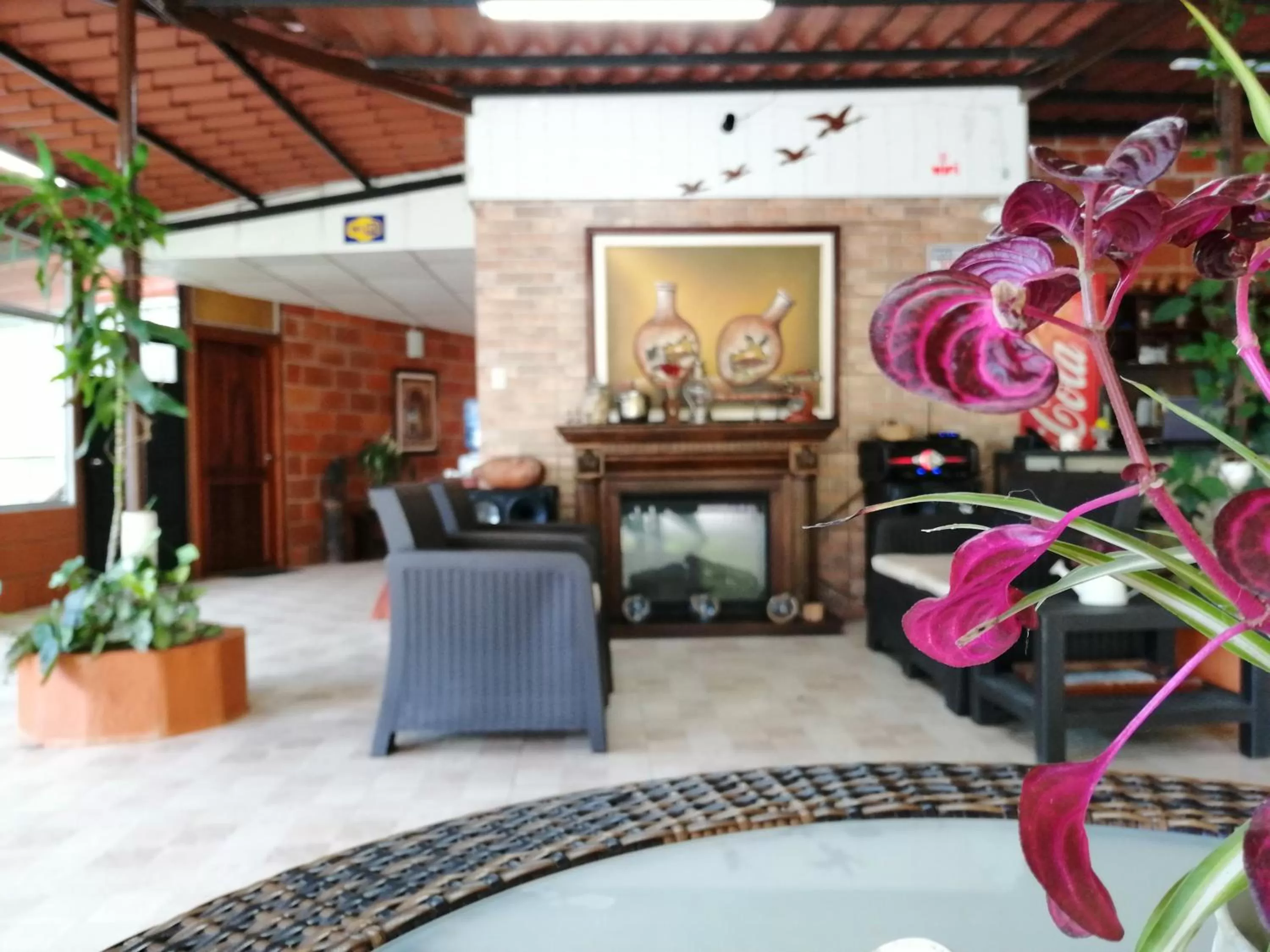 Lobby or reception in Hosteria Florecer