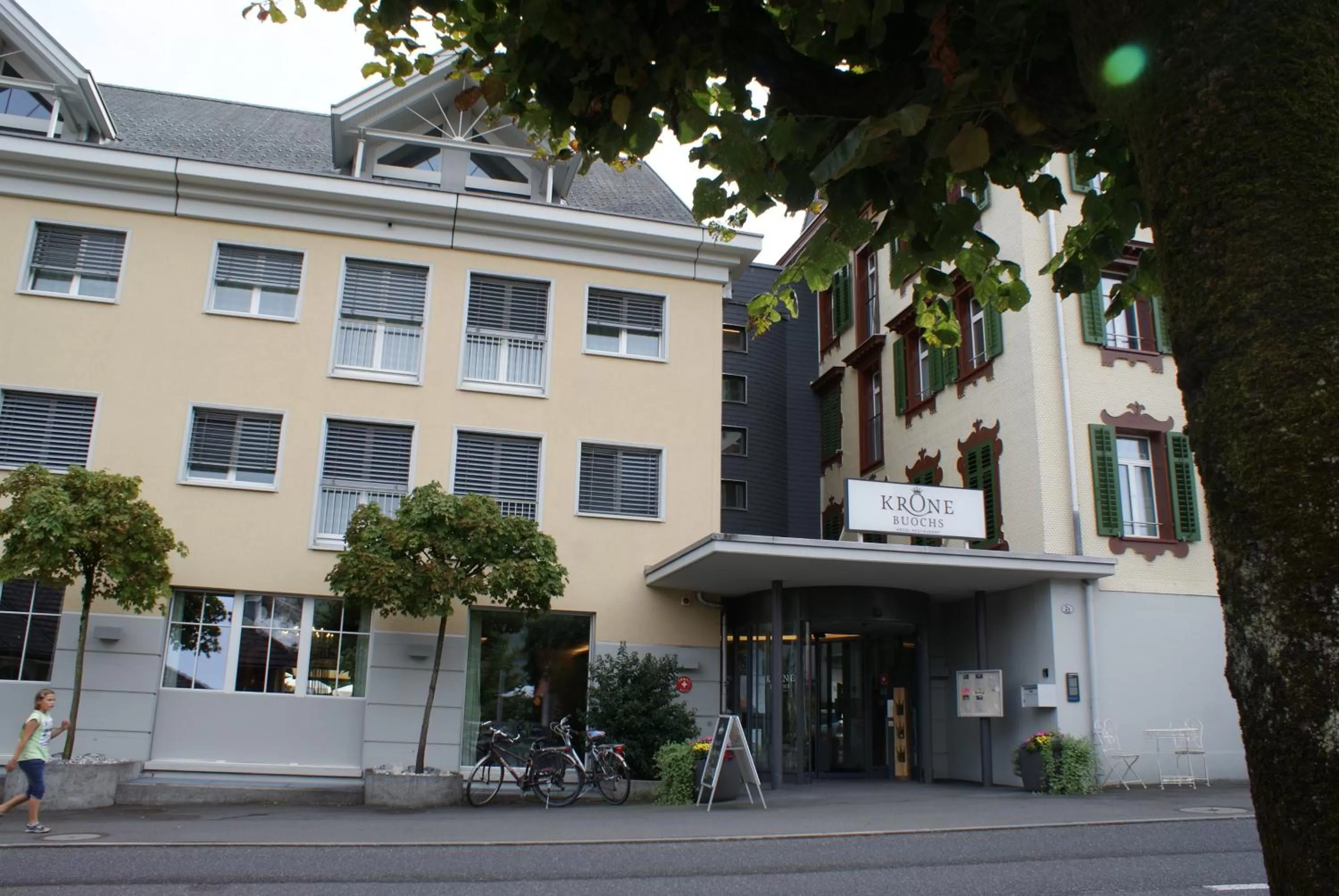 Facade/entrance in Hotel Krone