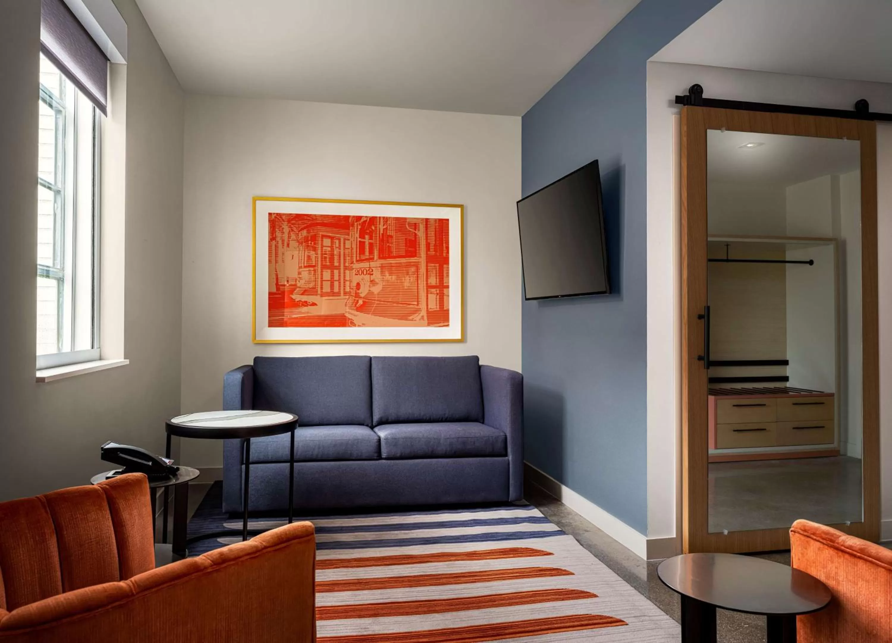Living room in Canopy by Hilton New Orleans Downtown