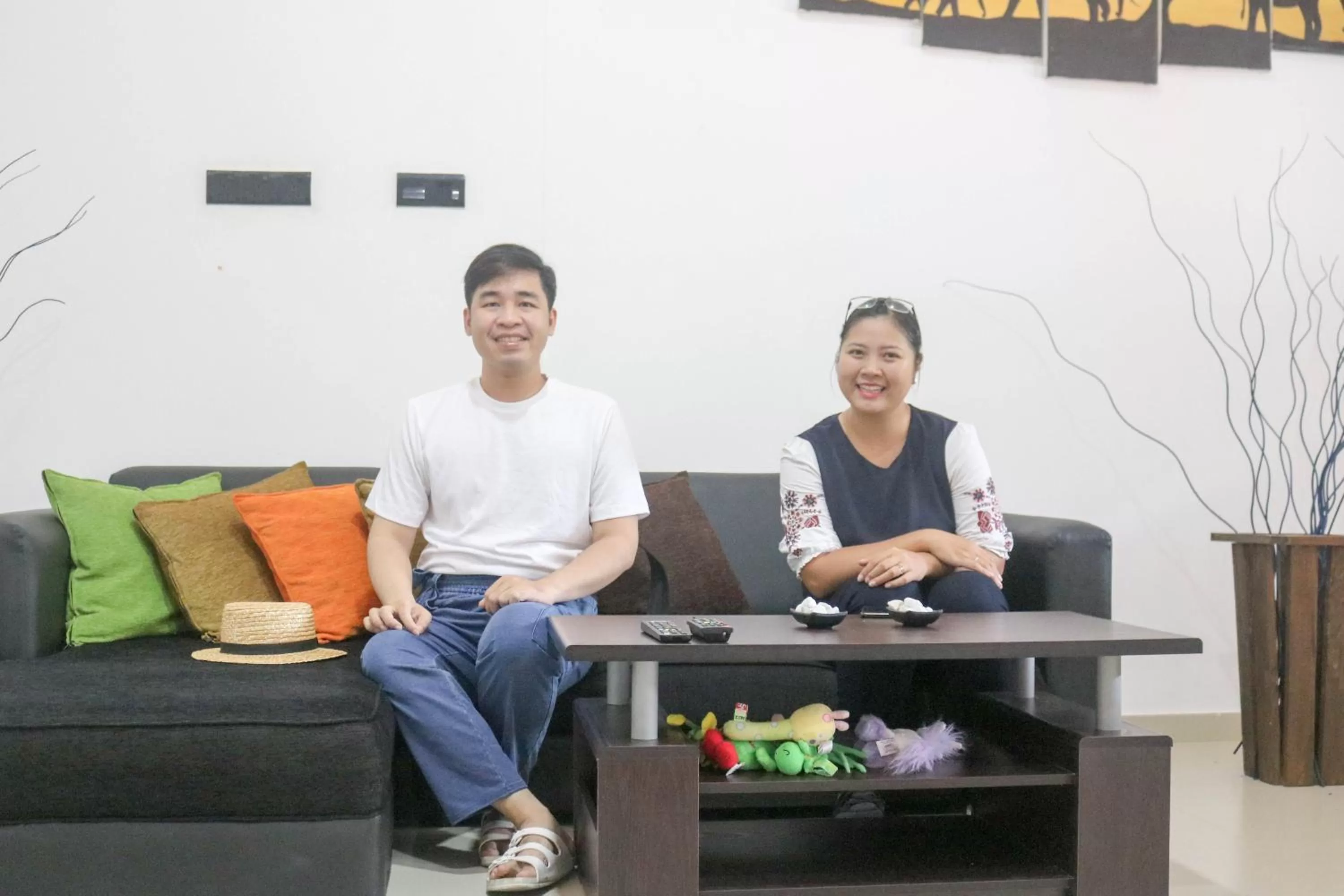 People in Divine Villa