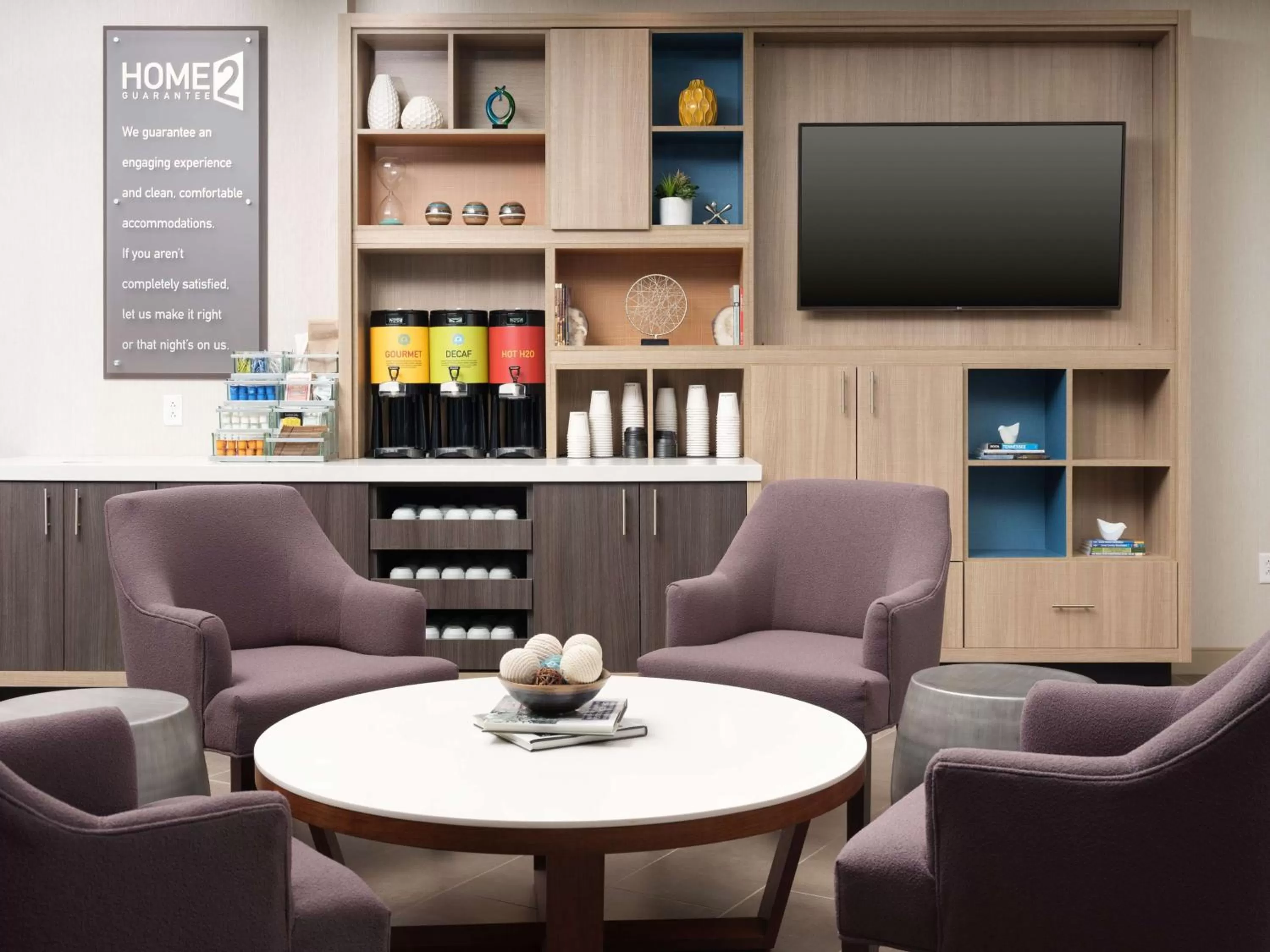 Dining area in Home2 Suites By Hilton Chattanooga Hamilton Place