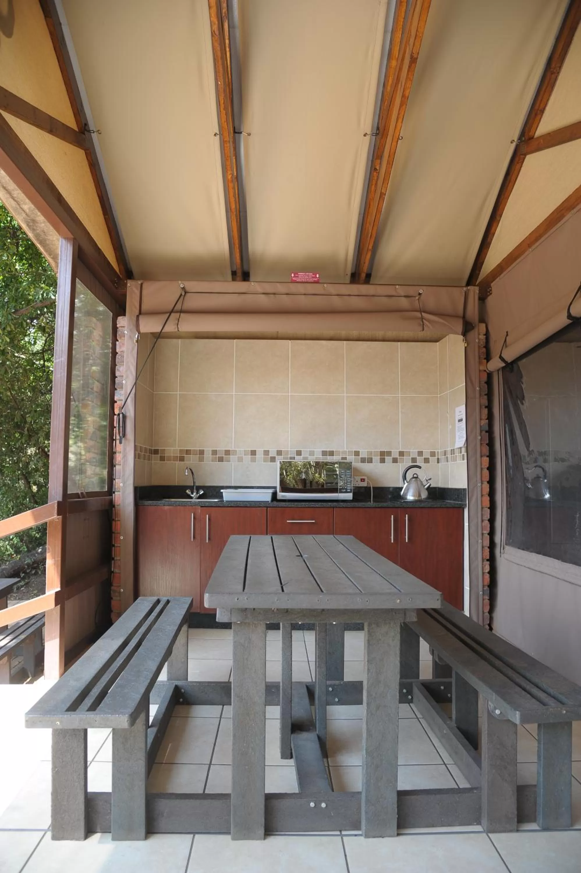 Patio in ATKV Buffelspoort