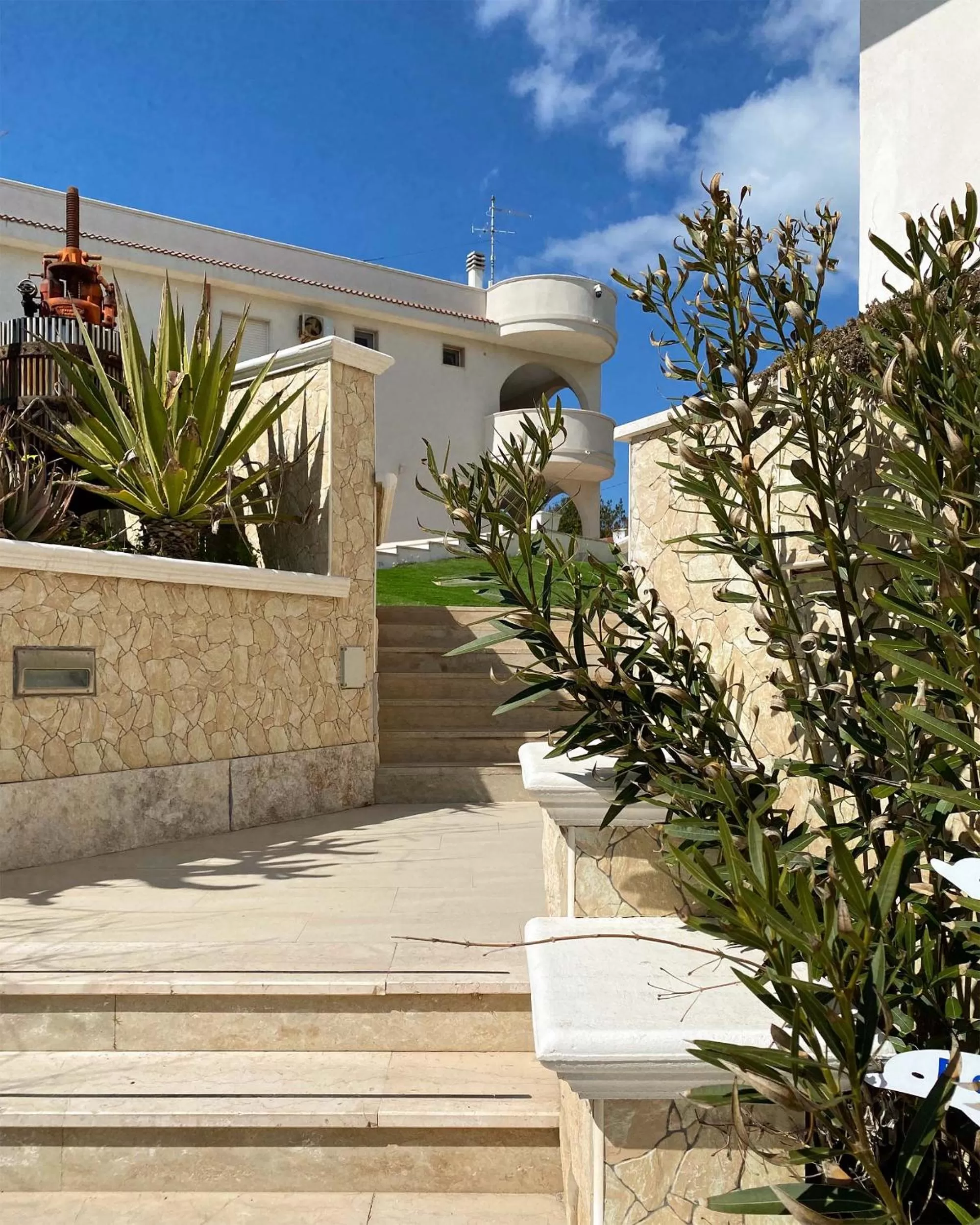 Facade/entrance in BlueBay Residence Resort