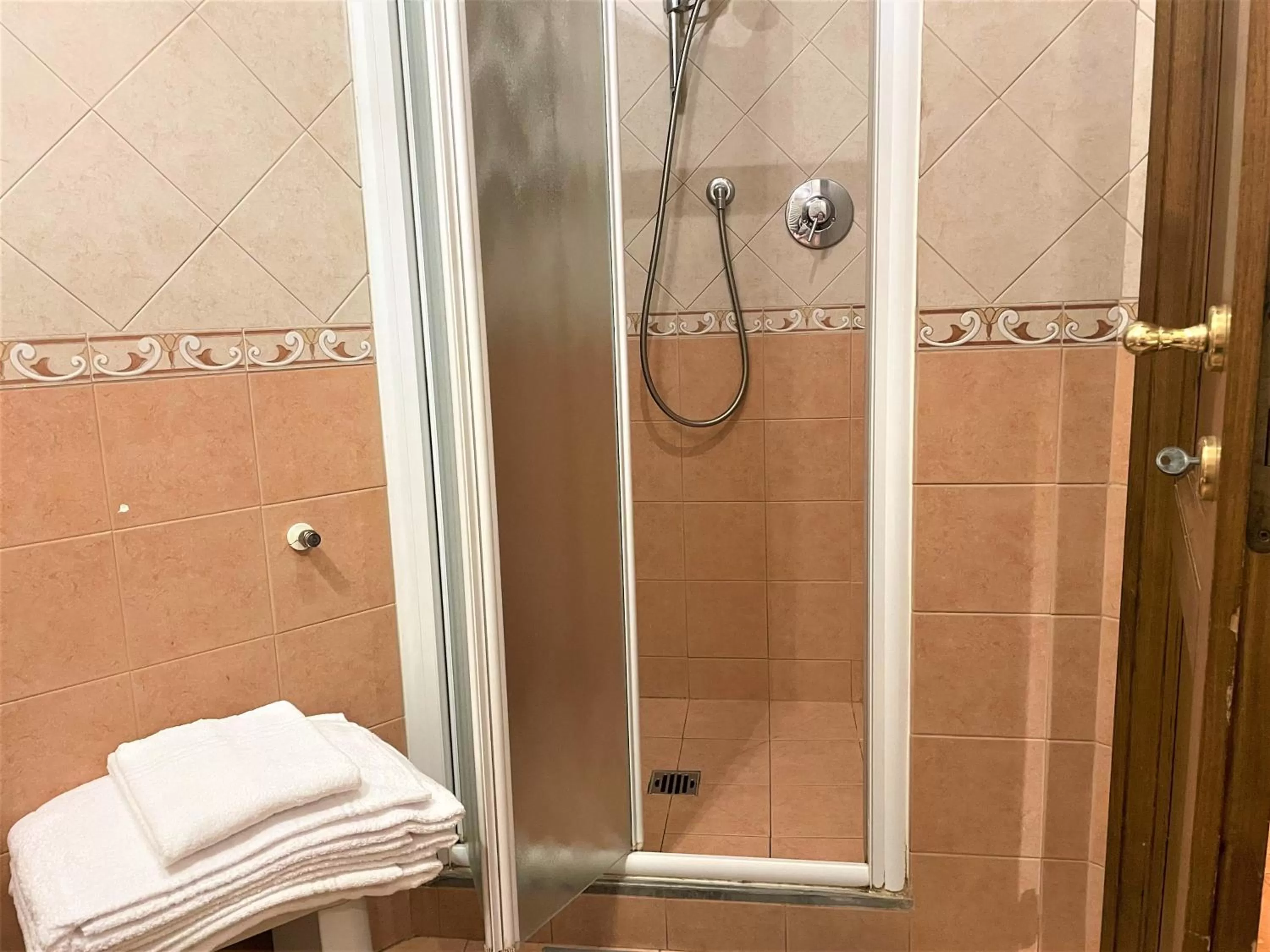 Shower in Hotel Residence La Contessina