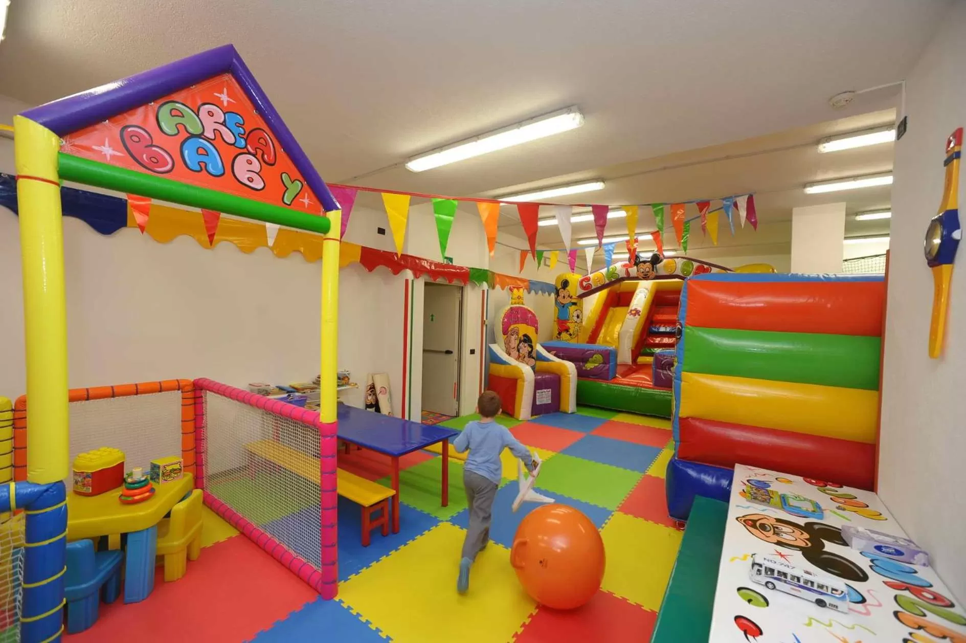 Children play ground in Albergo Valle d'Oro