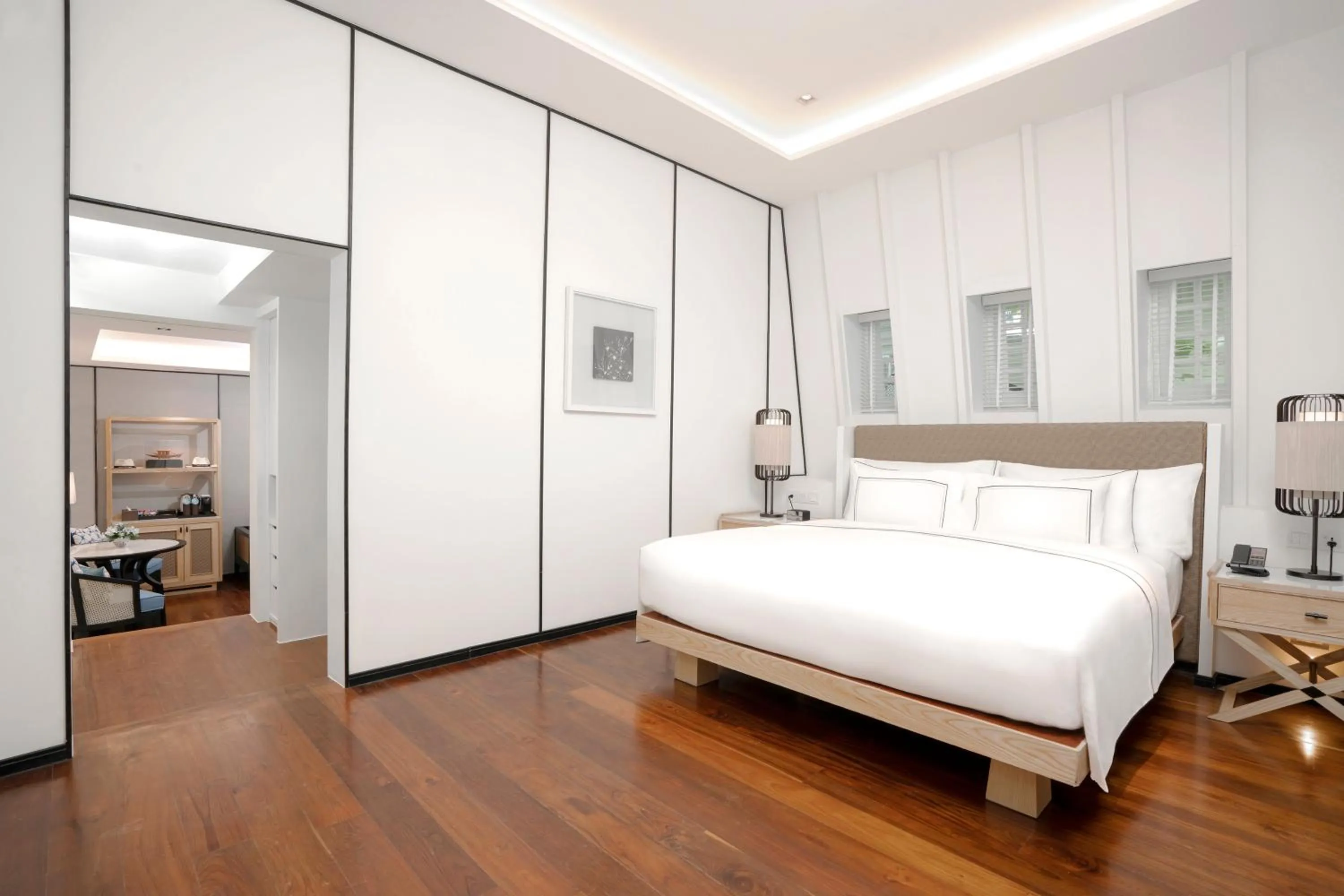 Bed in Melia Koh Samui