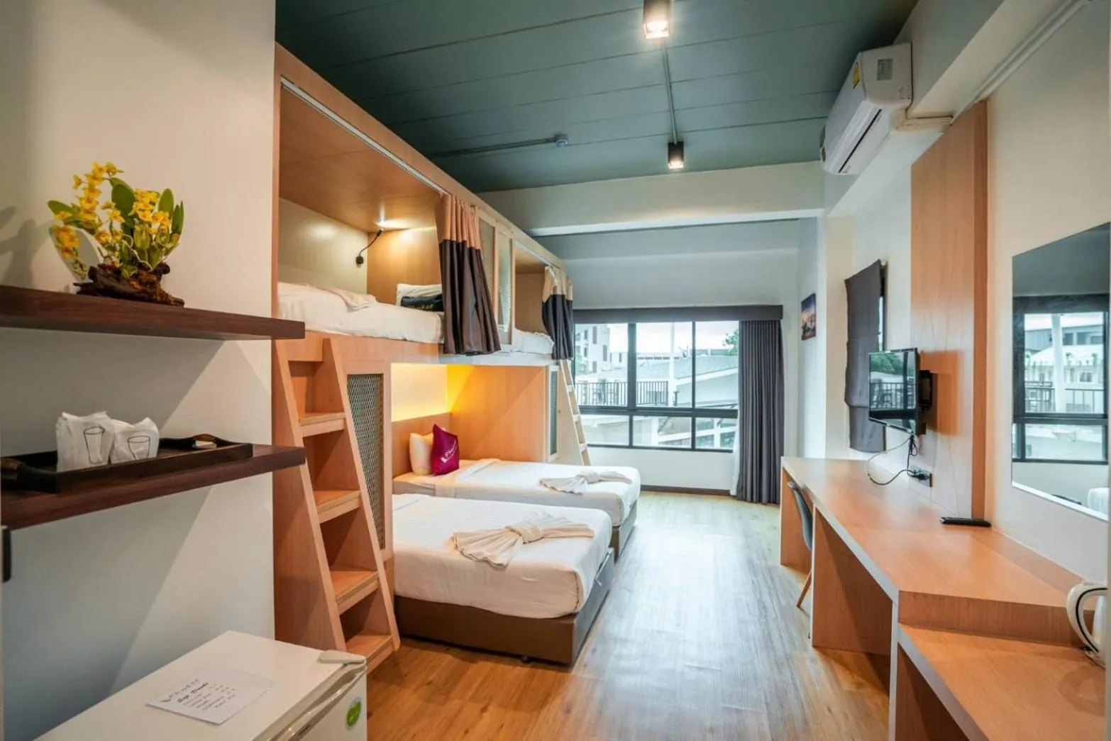 Bed in Phuket Airport Place