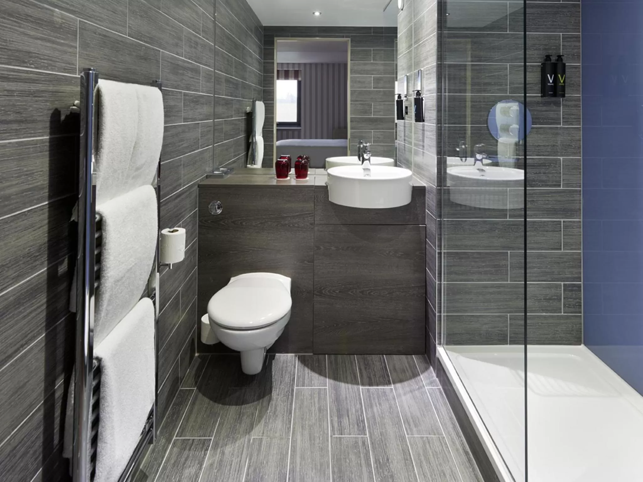 Bathroom in Village Hotel Edinburgh