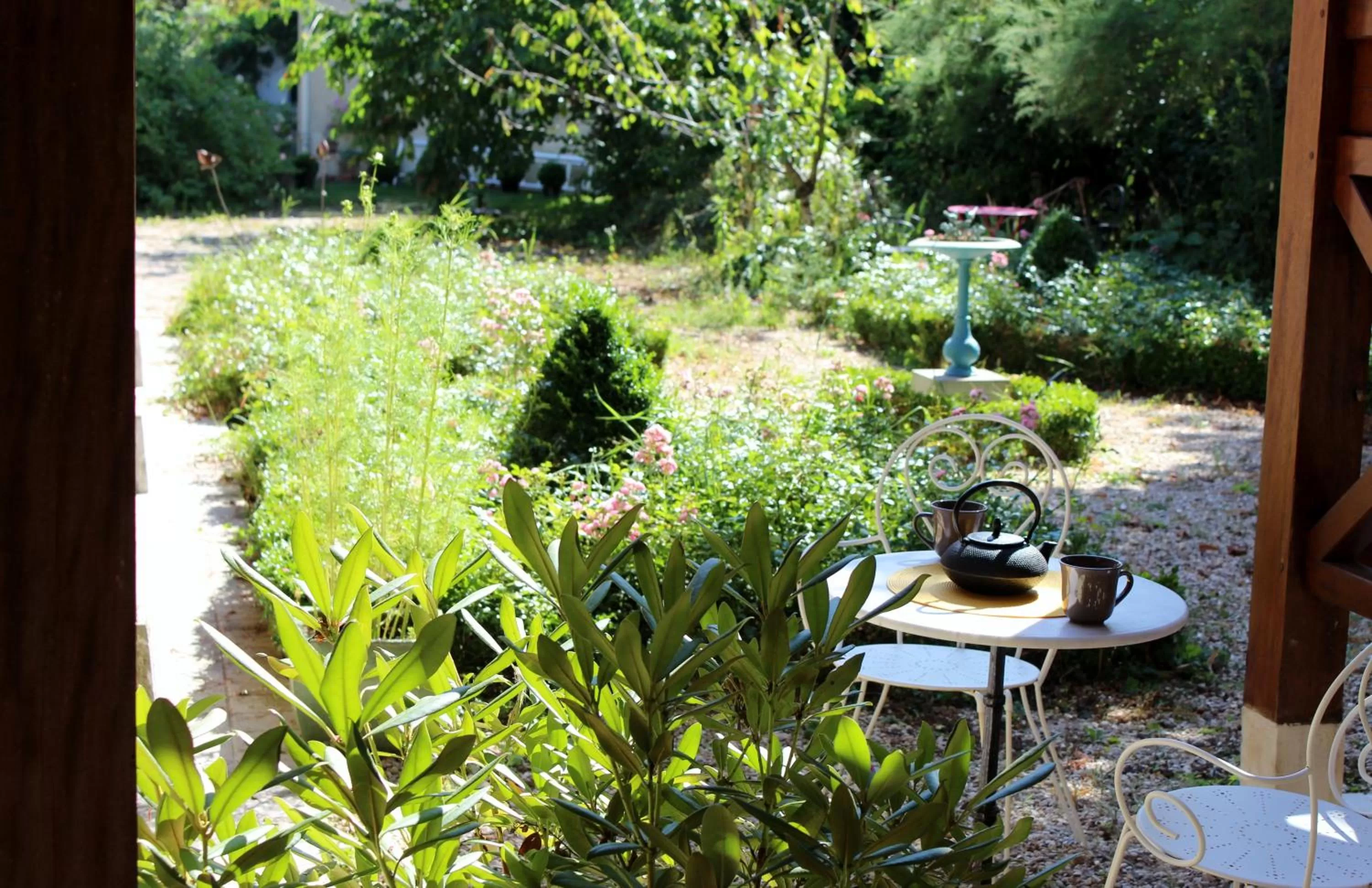 Garden in Le Clos Fleuri