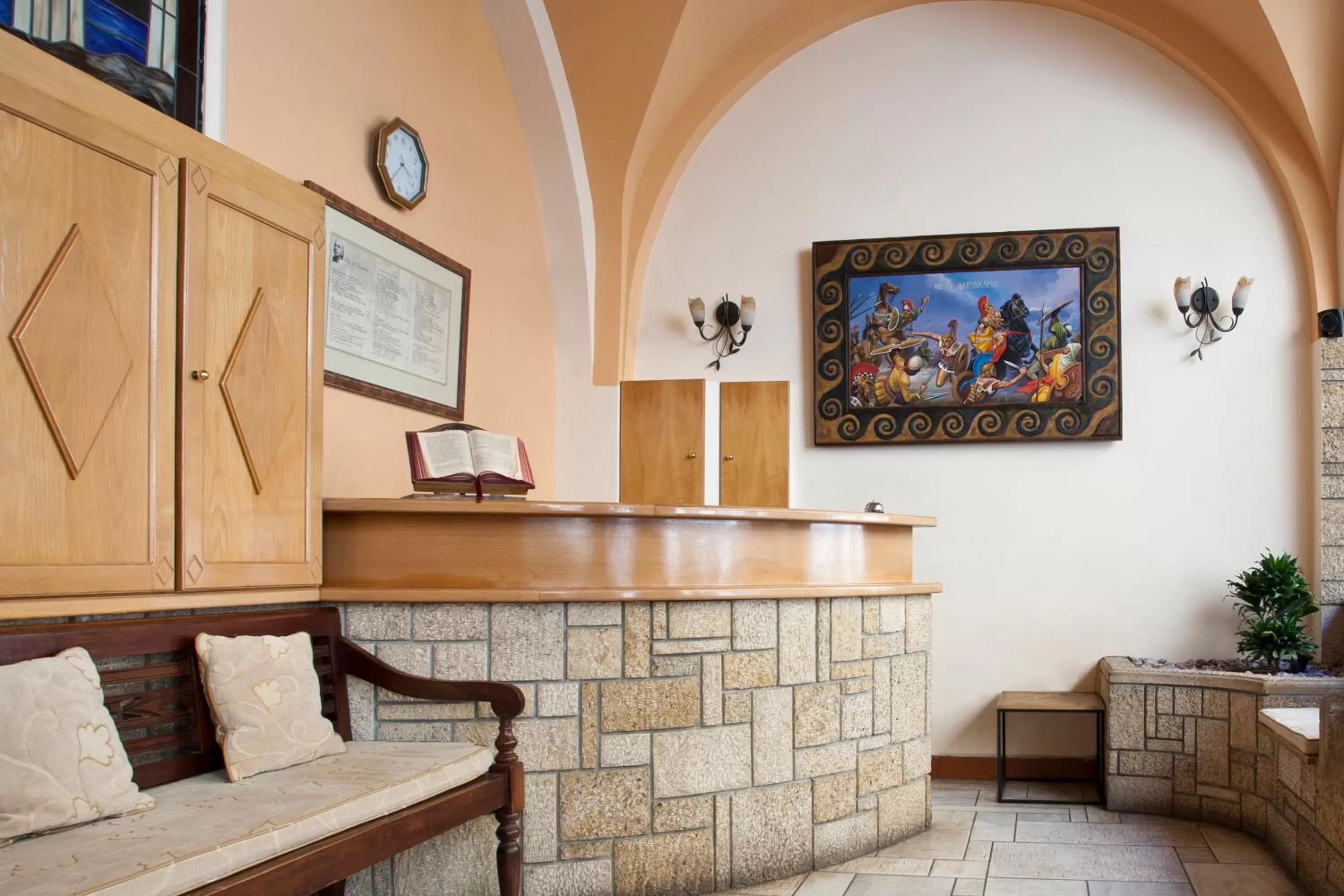 Lobby or reception in Elizabeth Hotel