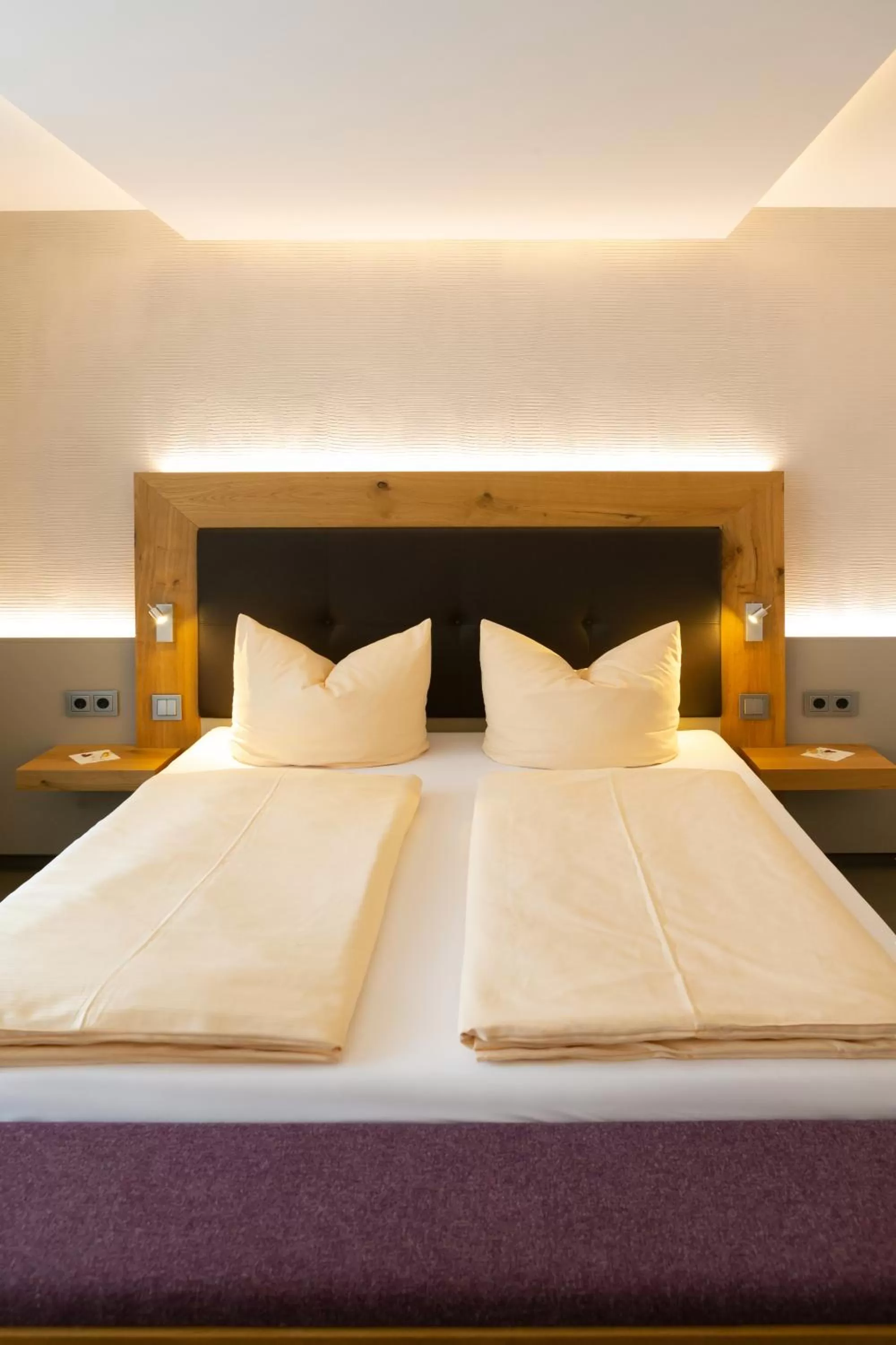 Bed in Hotel-Restaurant Bierhäusle