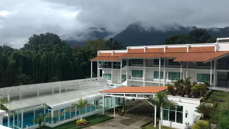 Property building in Hotel Casablanca Xicotepec