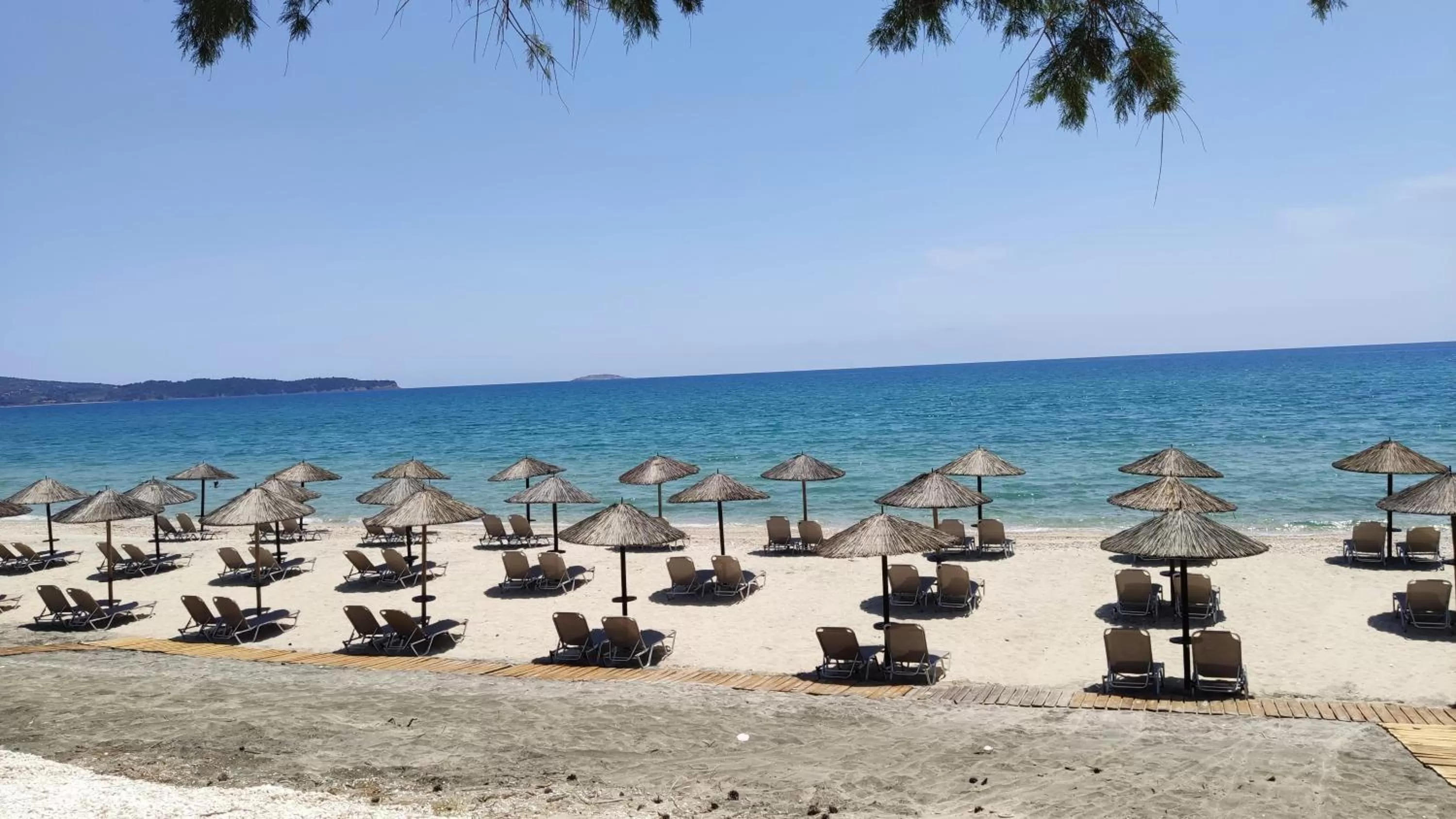 Beach in Thassos Hotel Grand Beach