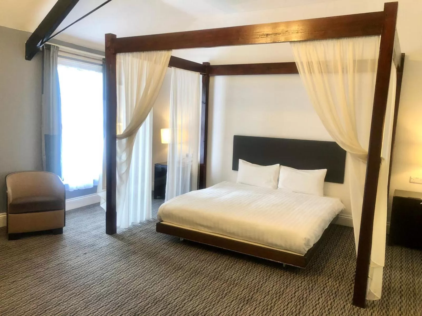 Photo of the whole room, Bed in The Bridge Hotel