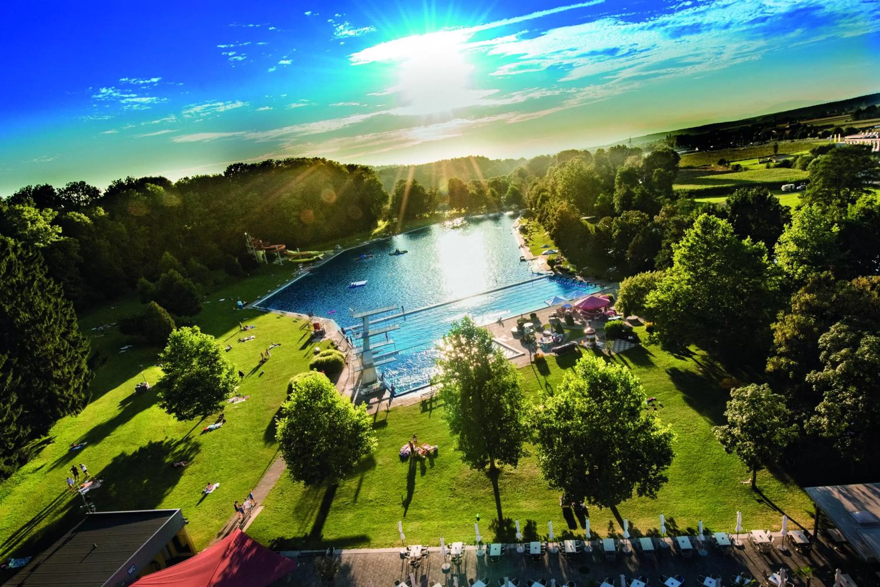 Open Air Bath in Thermenhof PuchasPLUS Loipersdorf