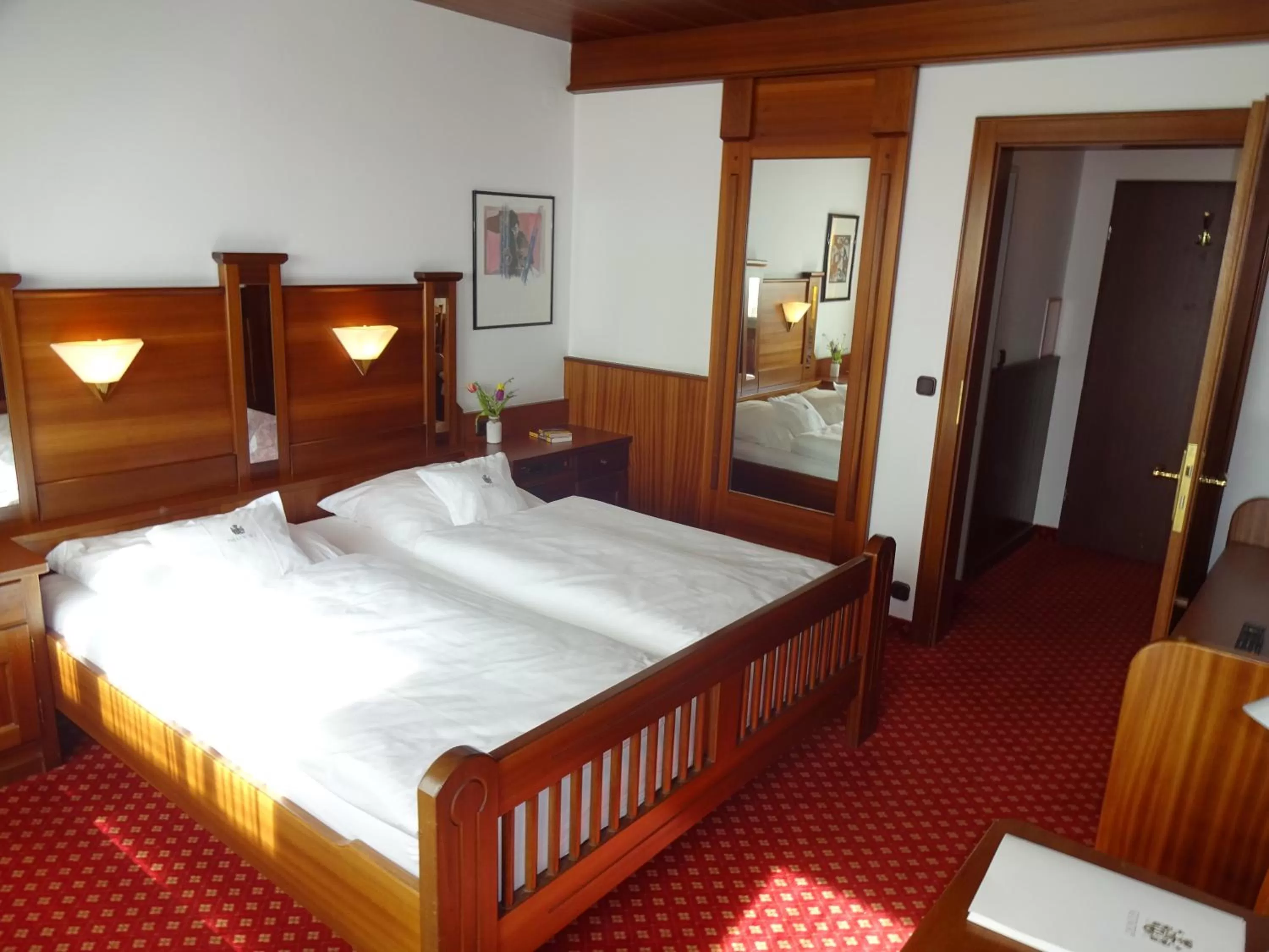 Photo of the whole room, Bed in Hotel Neuwirt