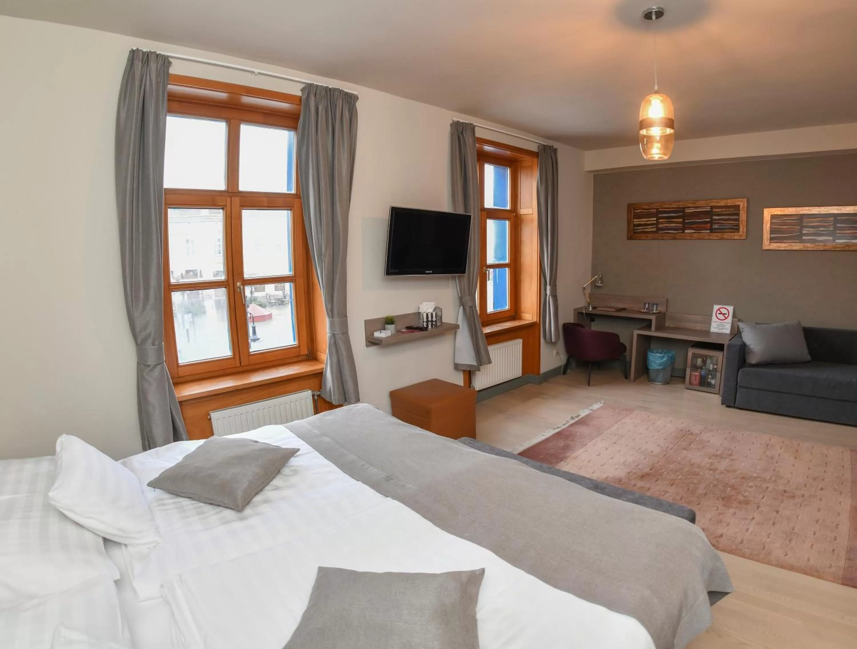 Bed in Portré Panzió