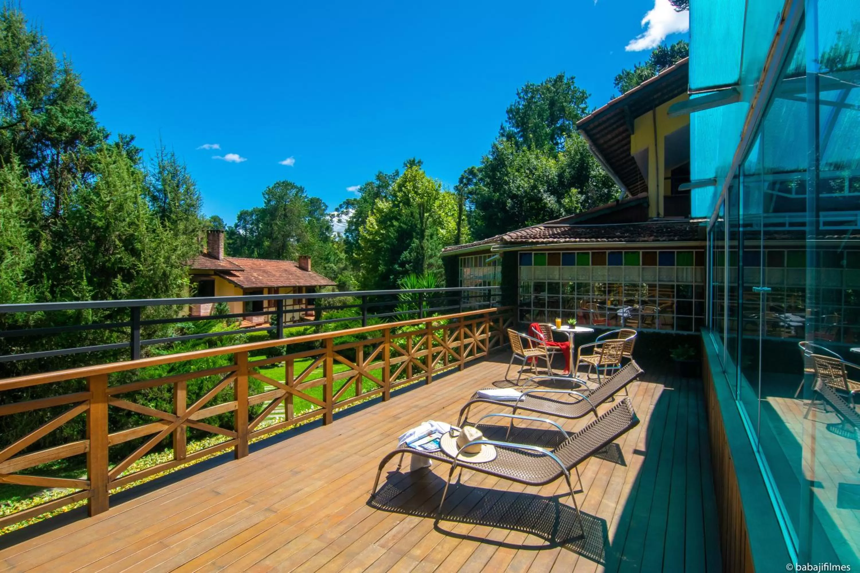 Natural landscape, Balcony/Terrace in Pousada Serra Villena