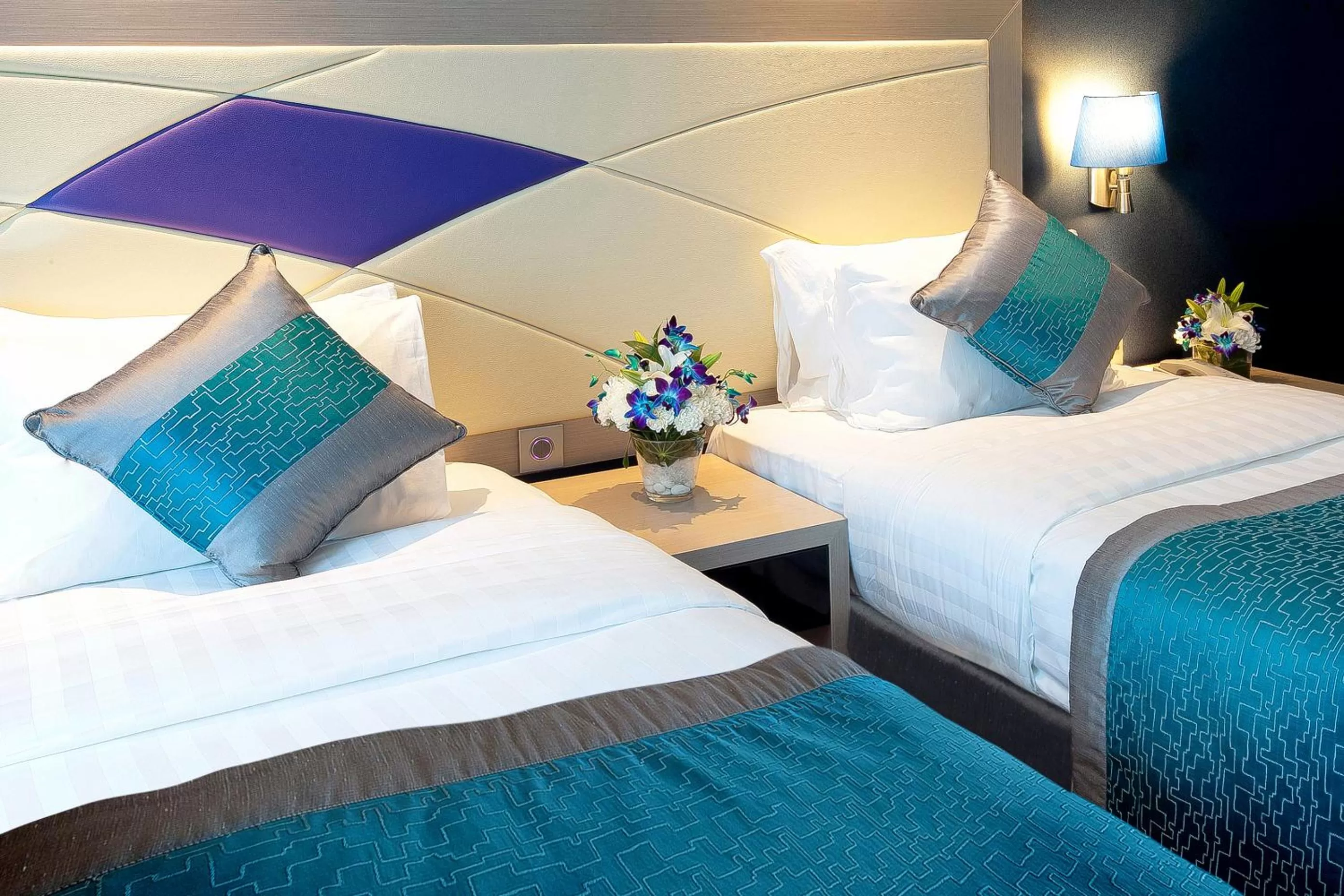 Bed in Al Sarab Hotel