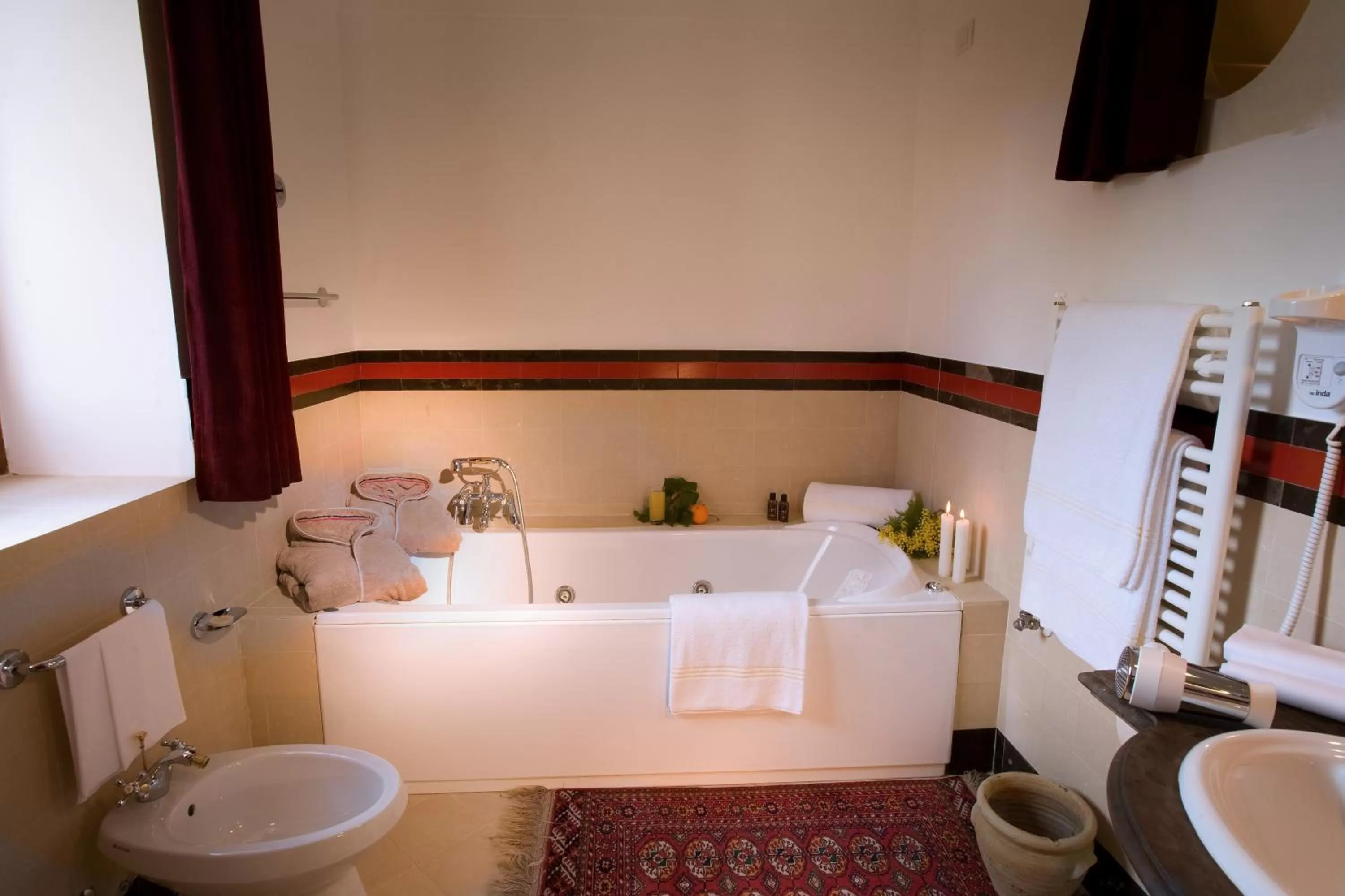 Bathroom in Eremo Della Giubiliana