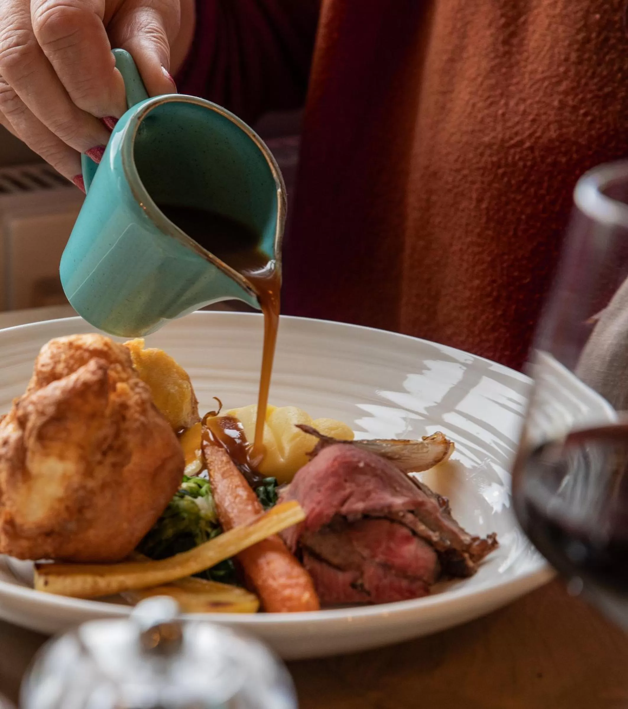 Food close-up in Park Head Hotel