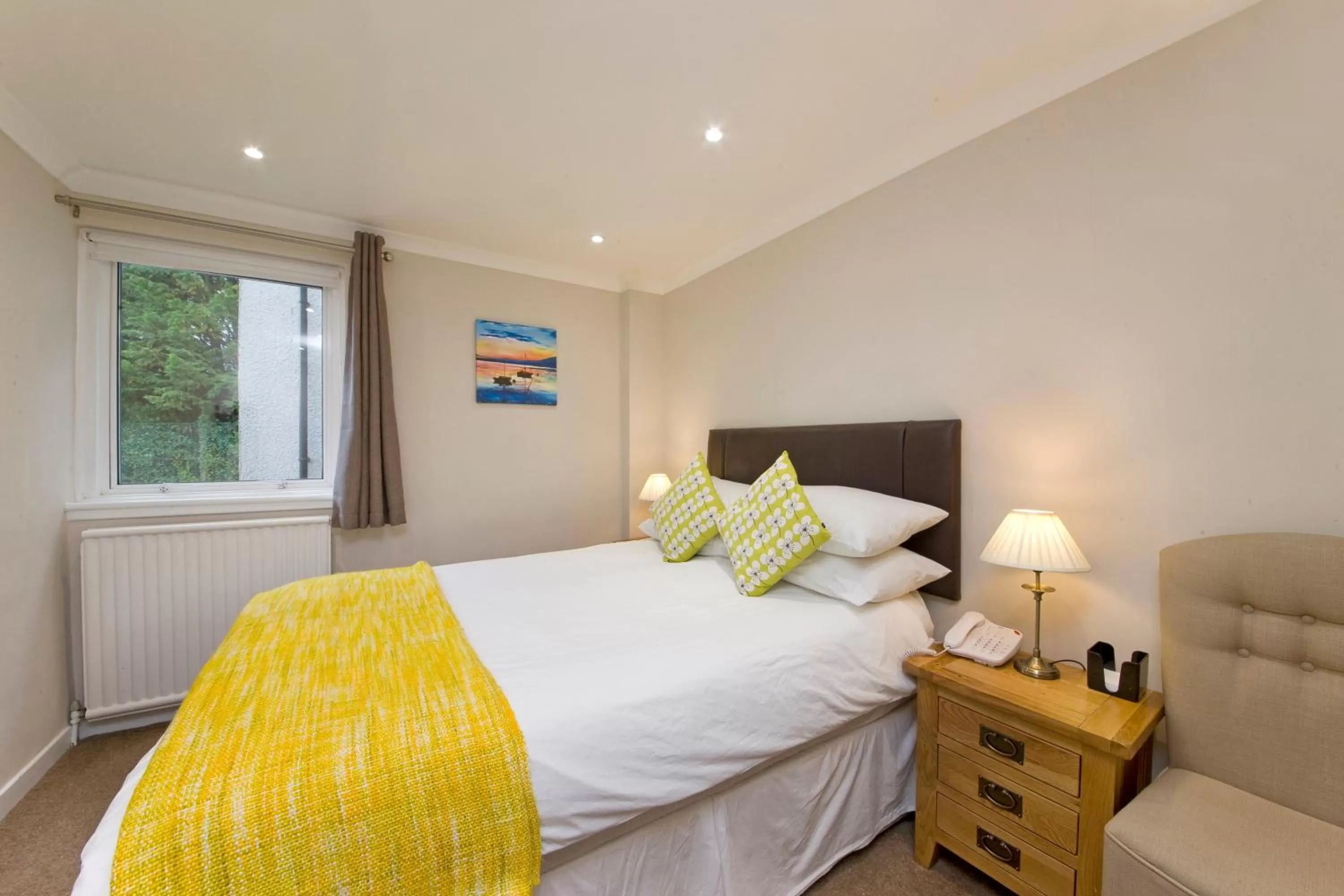 Bed in Falls of Lora Hotel