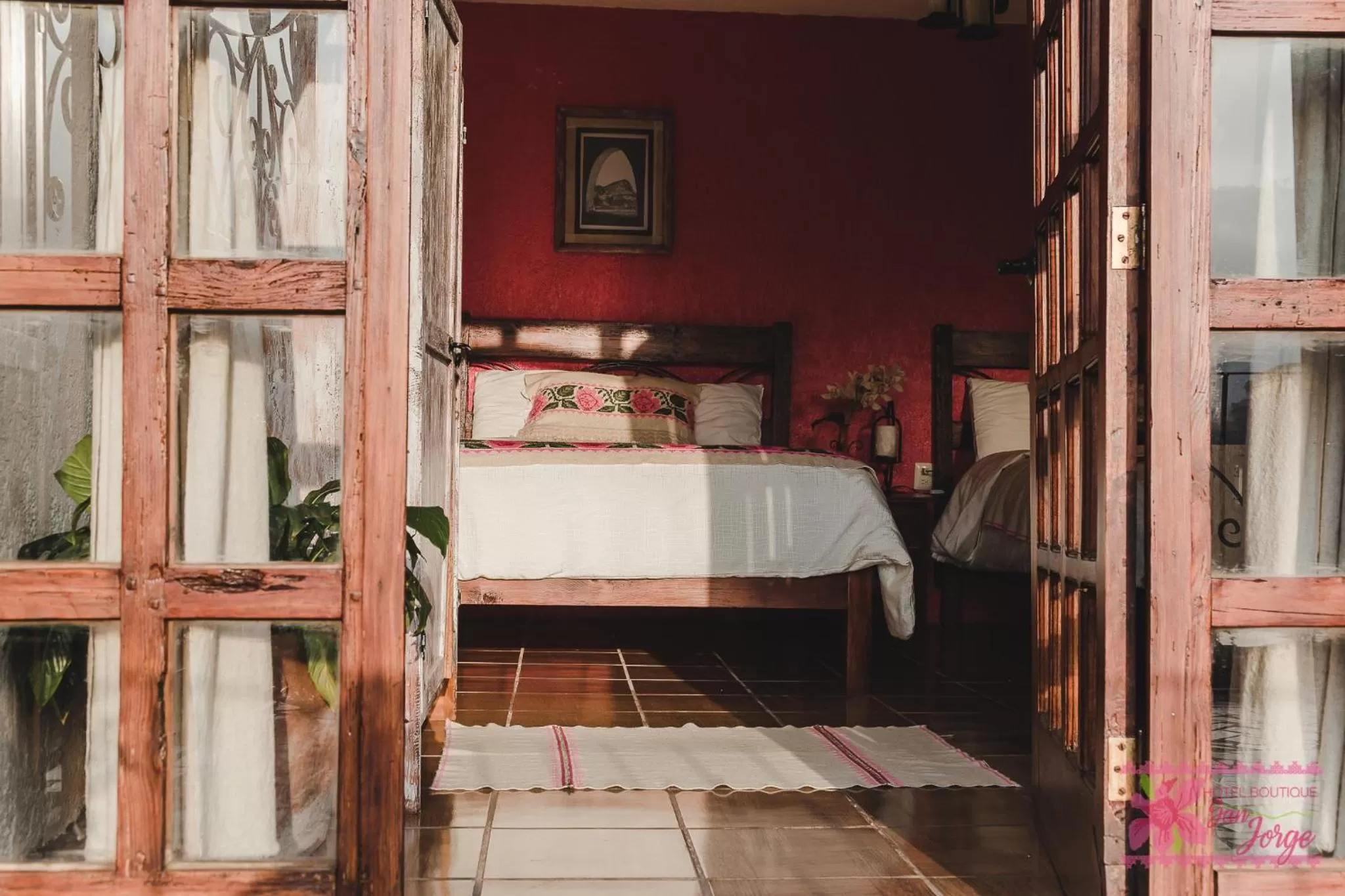 Bedroom, Bed in Hotel San Jorge