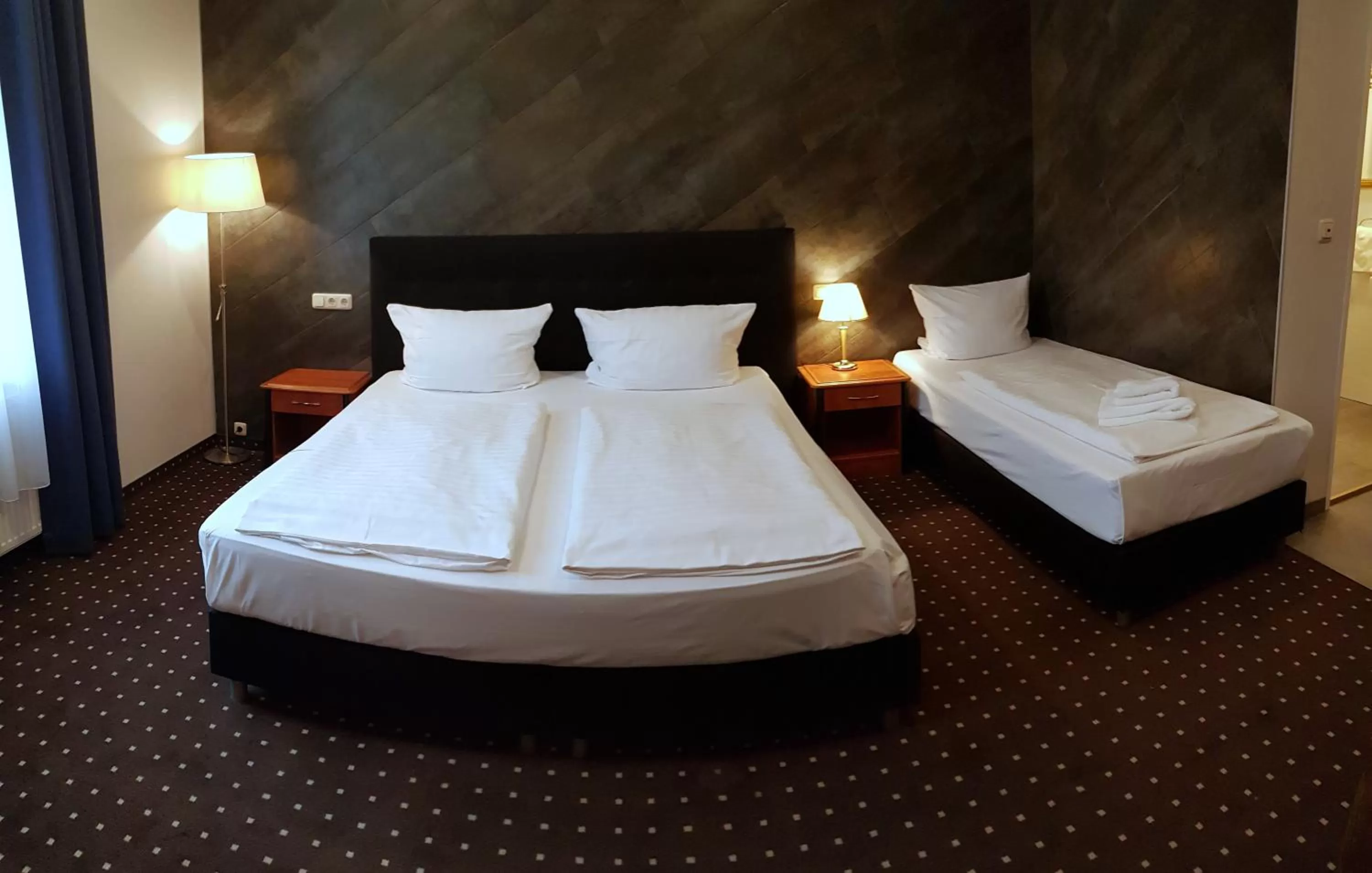 Bed in Hotel Zeil