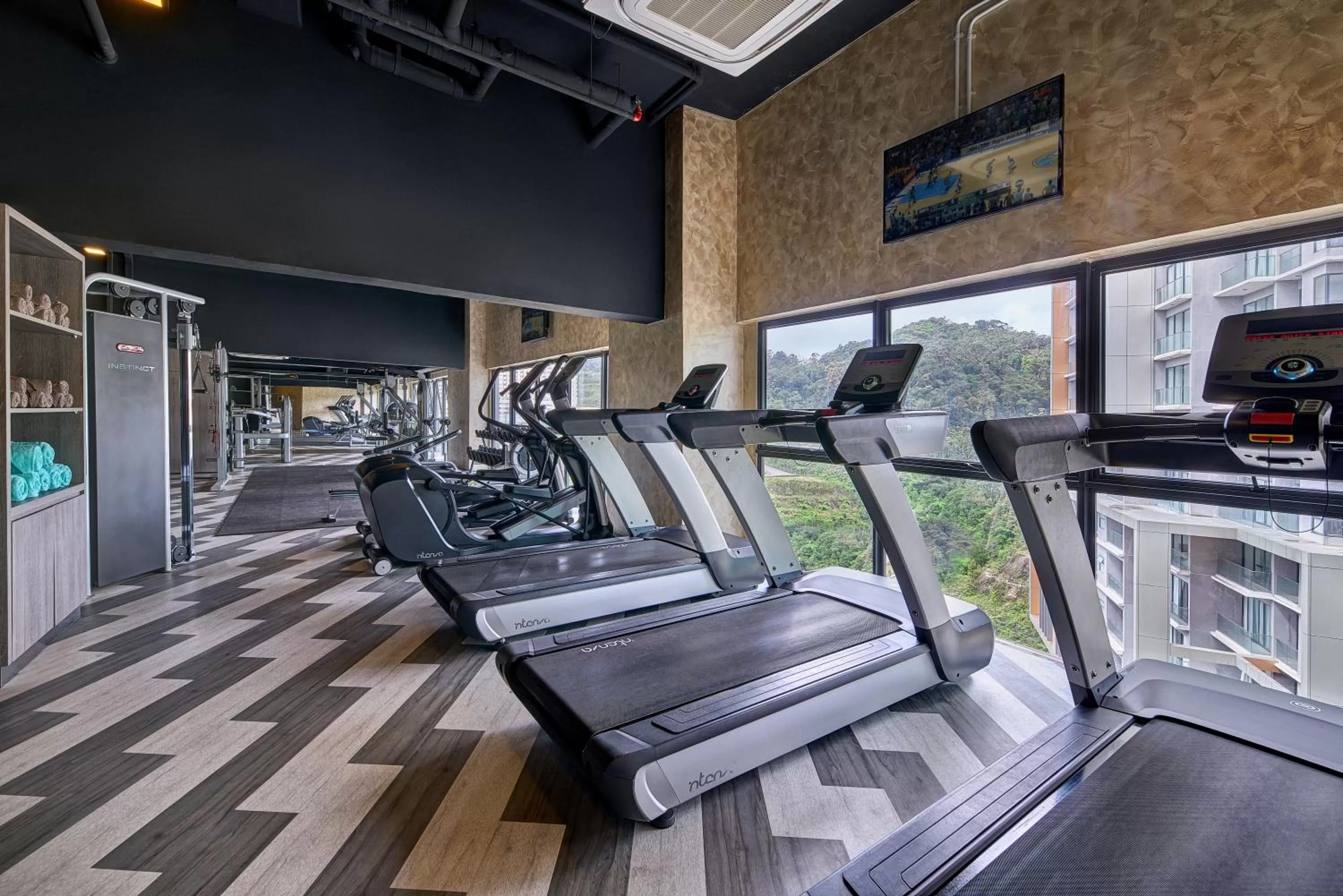 Fitness centre/facilities in Grand Ion Delemen Hotel