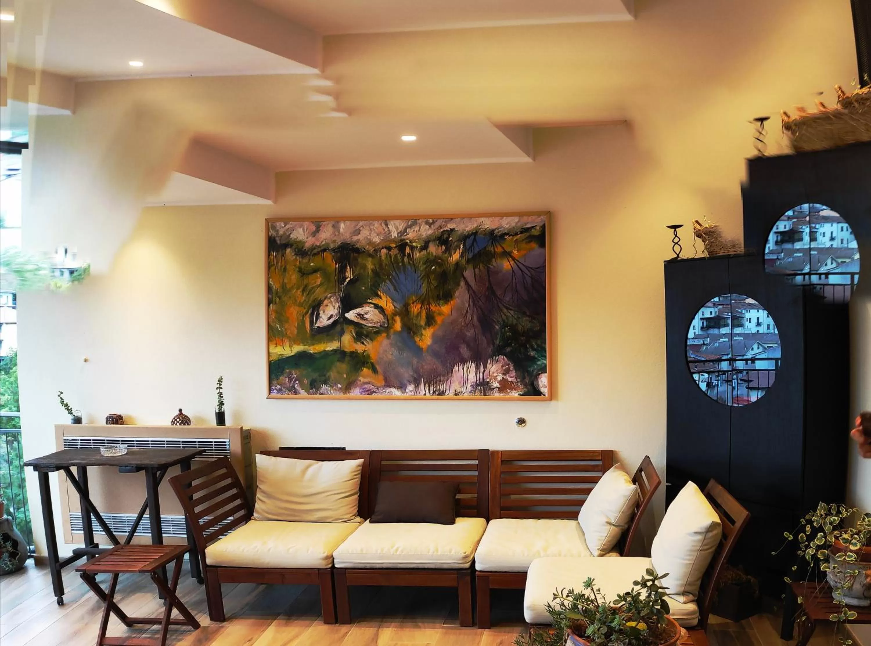 Balcony/Terrace in B&B La Voce del Fiume Dimora storica di Charme