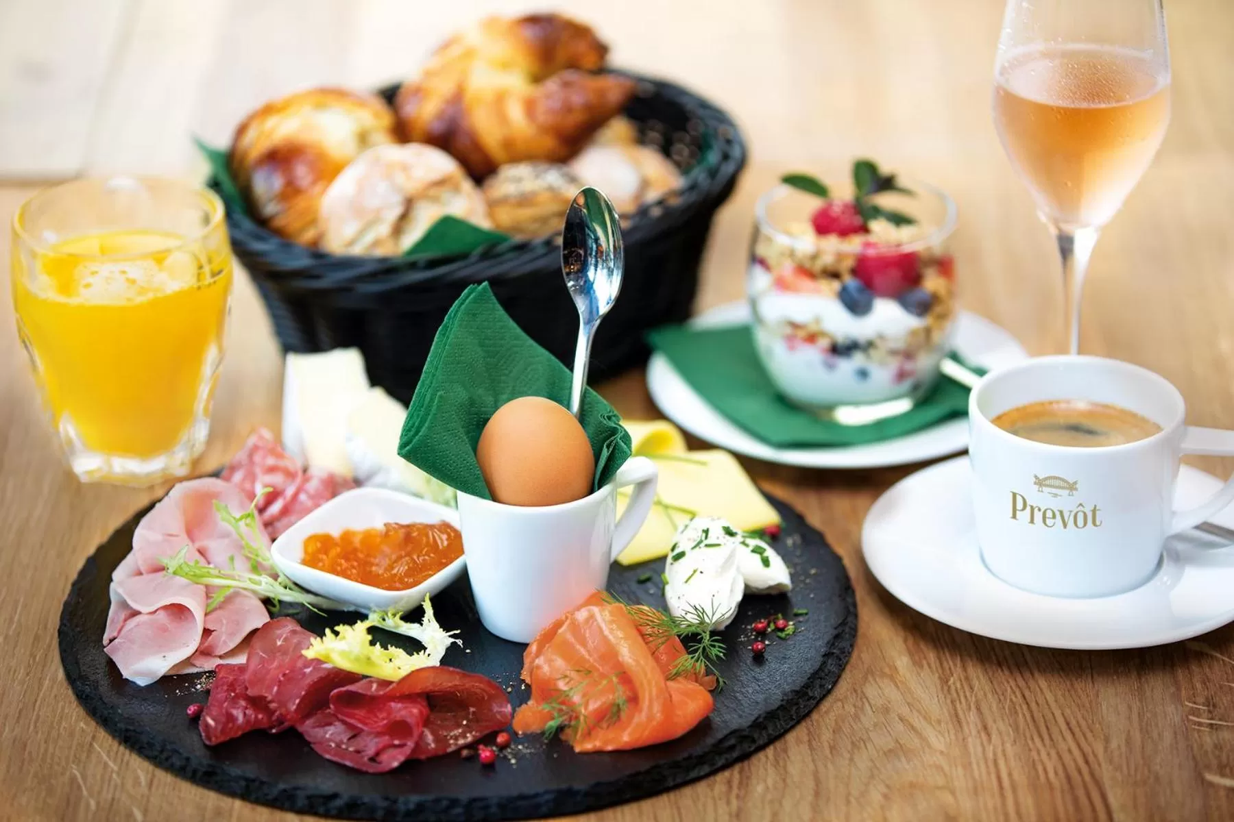 Breakfast in Prevôt Restaurant & Hotel