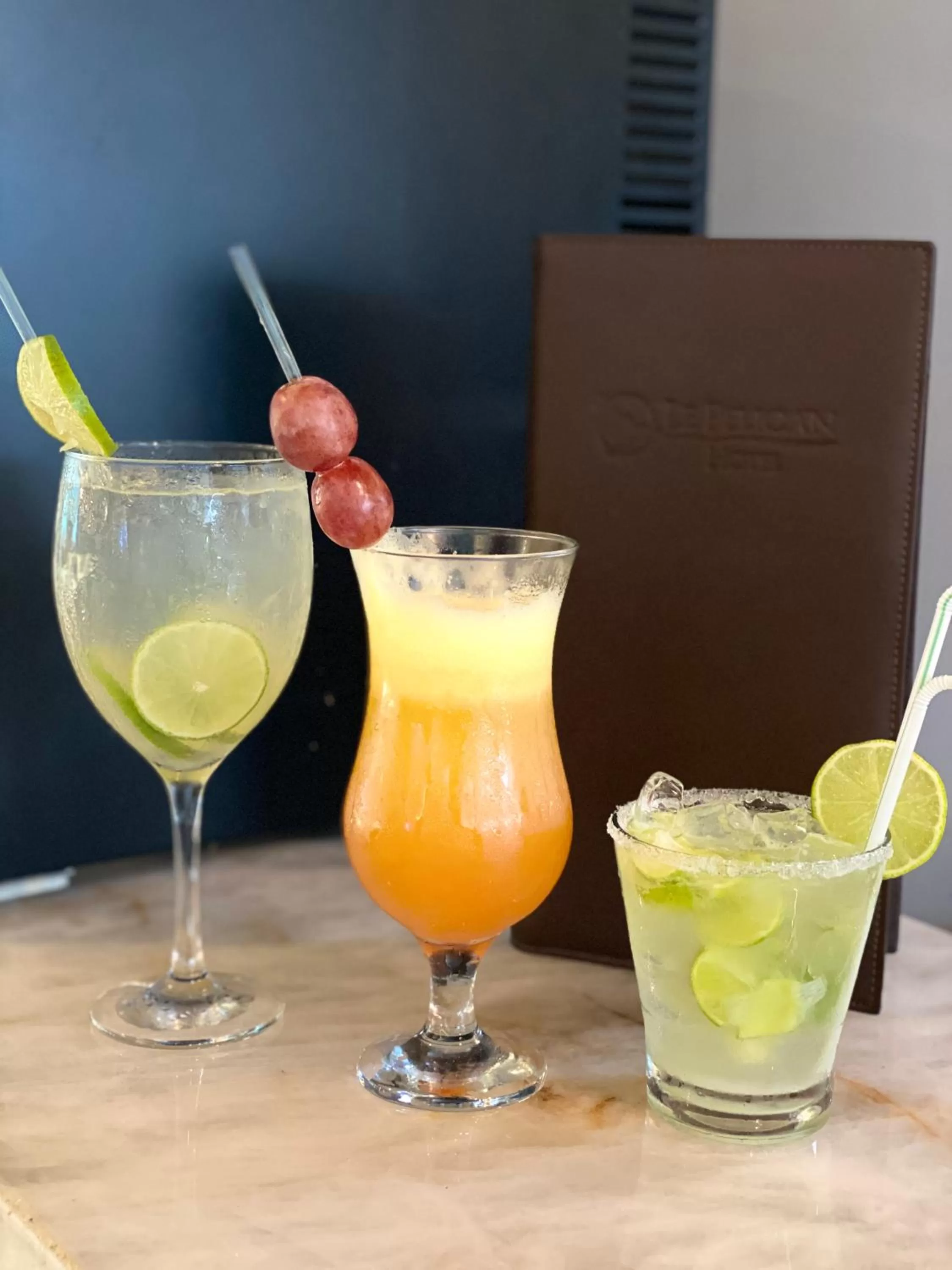 Alcoholic drinks in Hotel Le Pelican