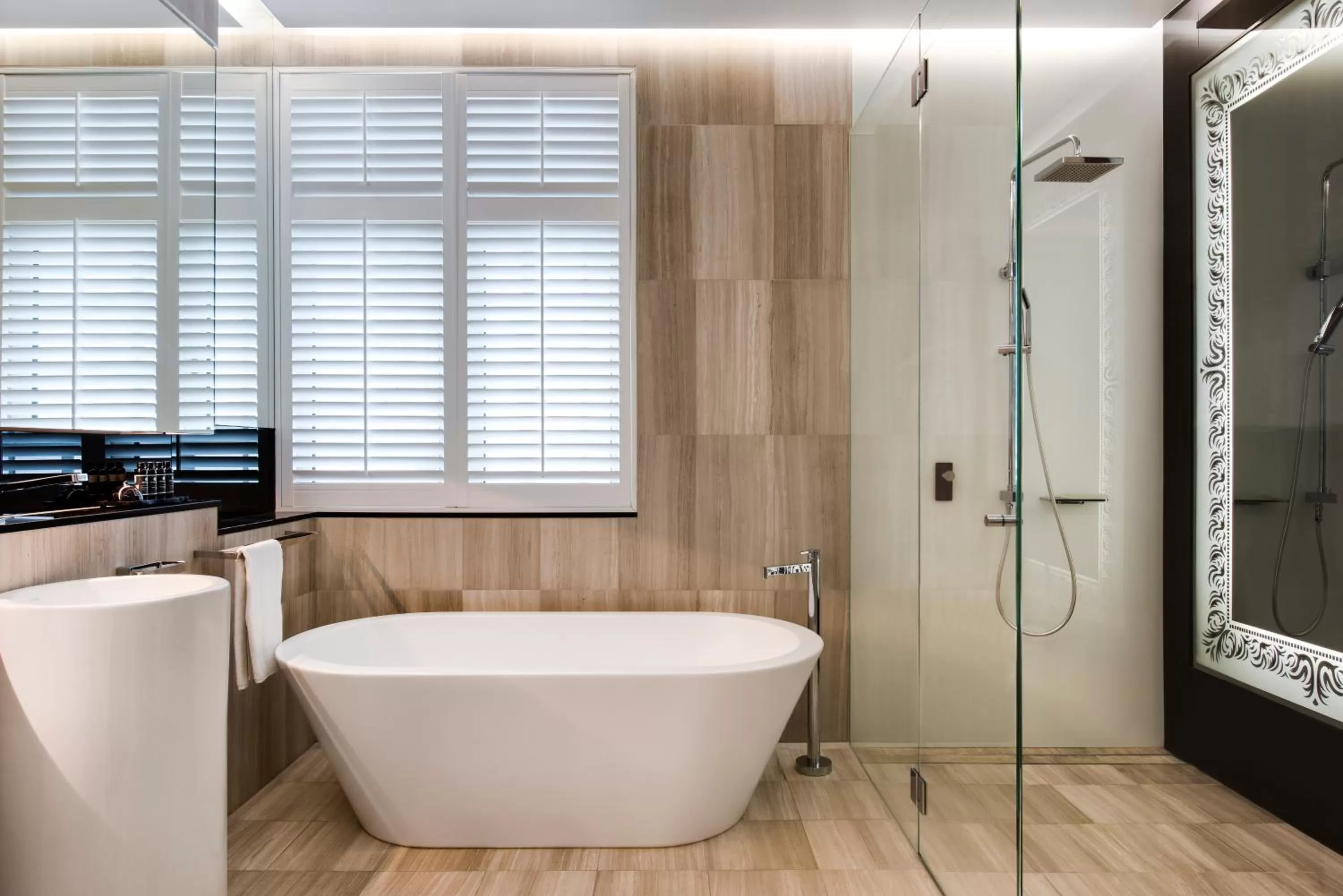 Bathroom in The Inchcolm by Ode Hotels