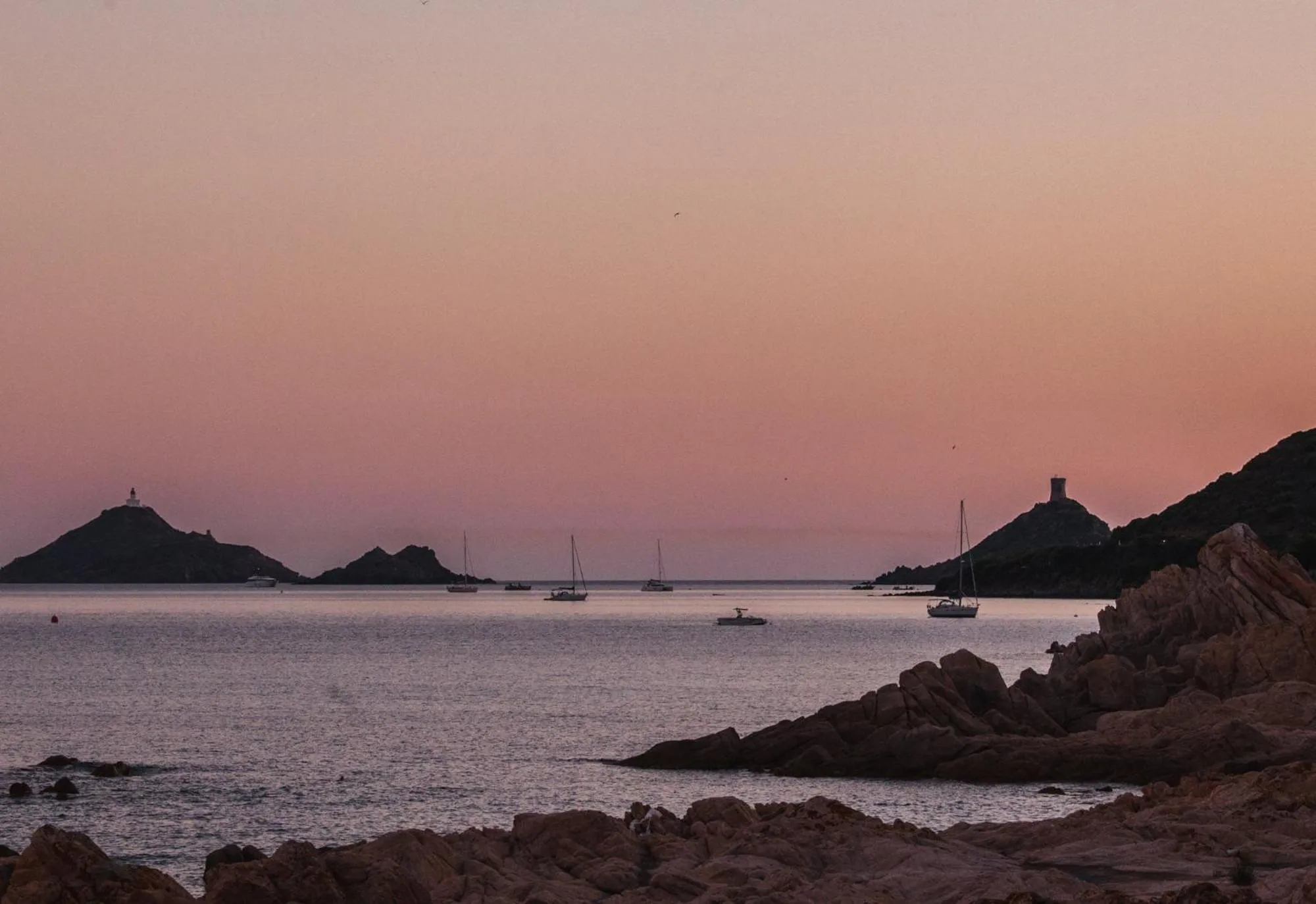 Sunset in Hôtel Restaurant Dolce Vita