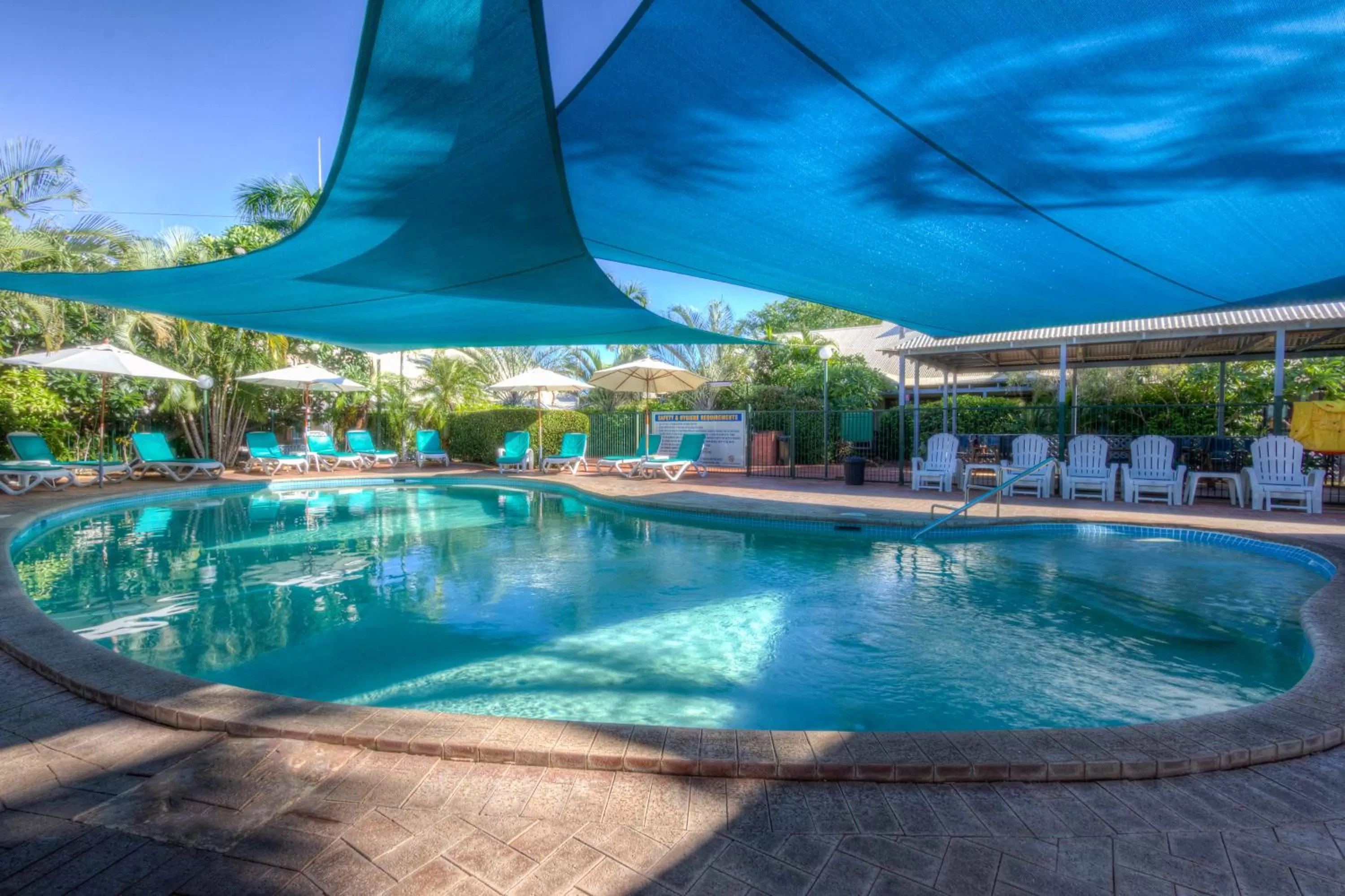 Swimming pool in Broome Beach Resort - Cable Beach, Broome