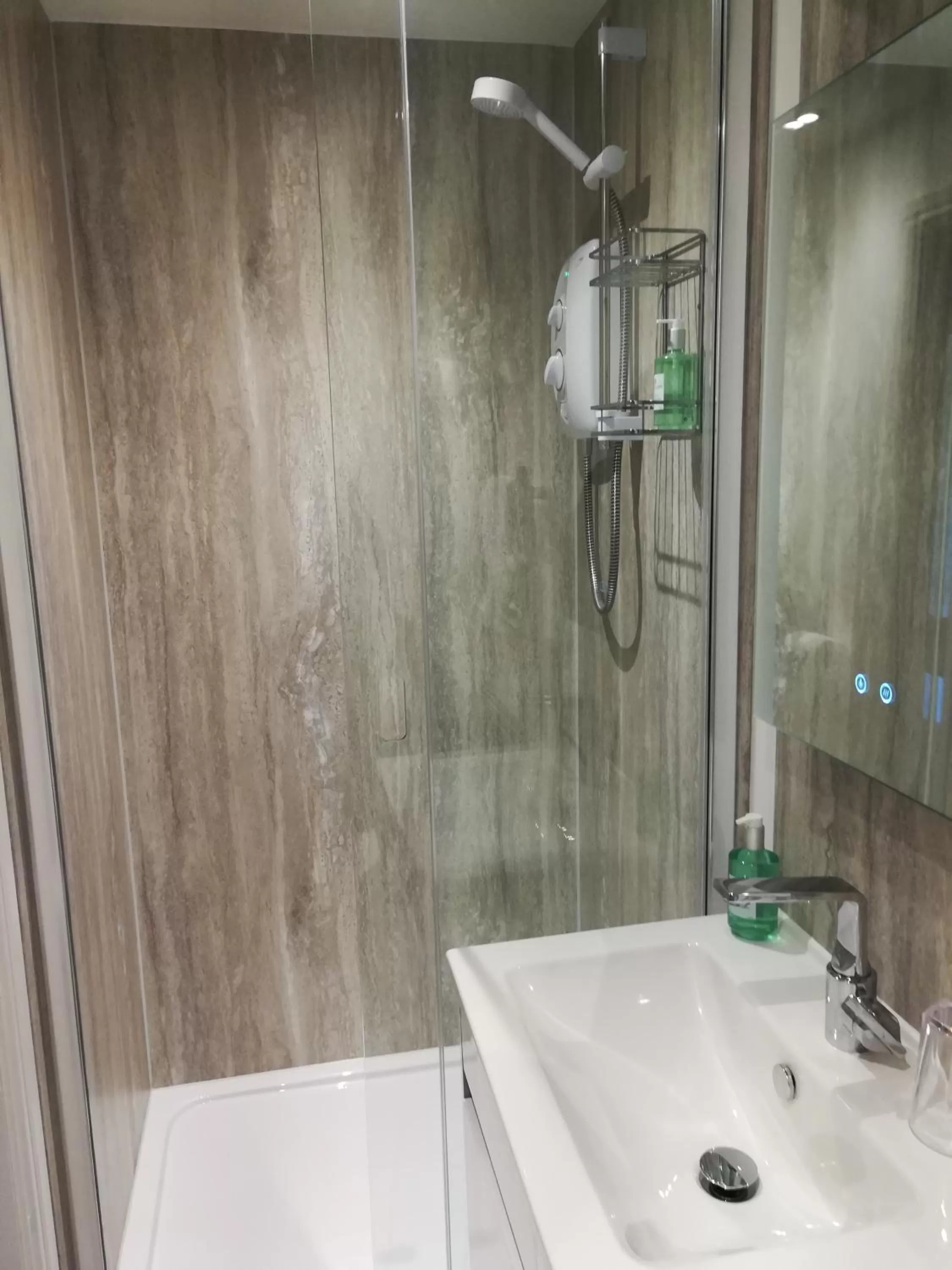 Shower, Bathroom in Aberconwy House B&B