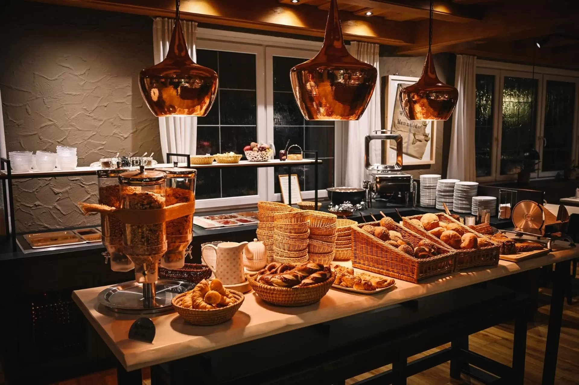 Breakfast in Hotel Brauerei Gasthof Höhn