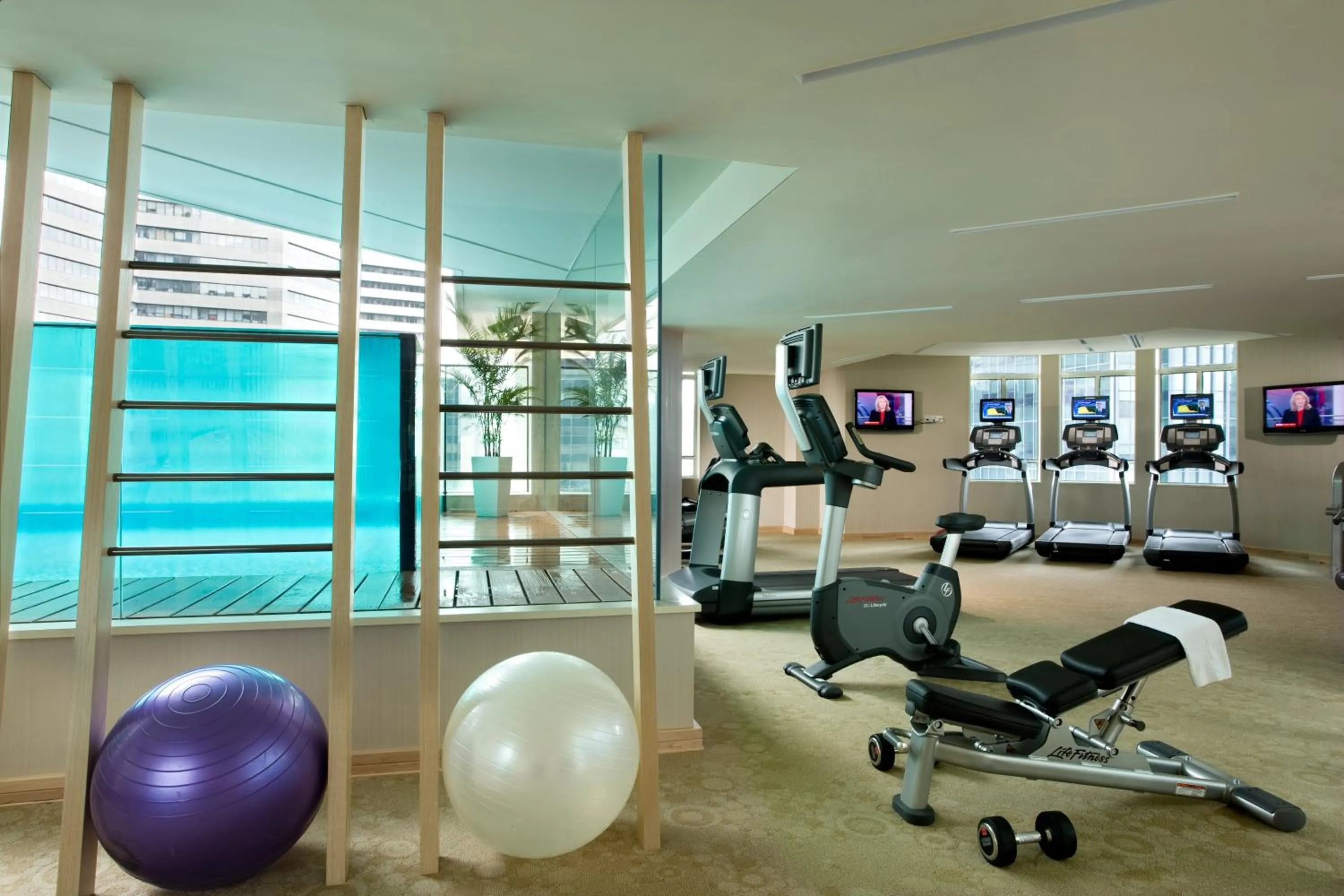 Fitness centre/facilities in Ascott Raffles Place Singapore
