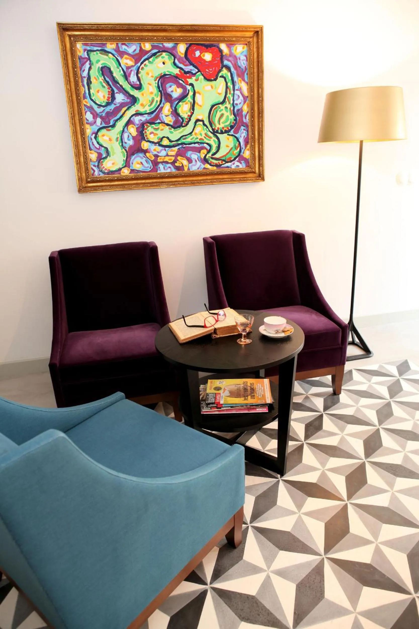 Lounge or bar in Águamel Sintra, Boutique Guest House