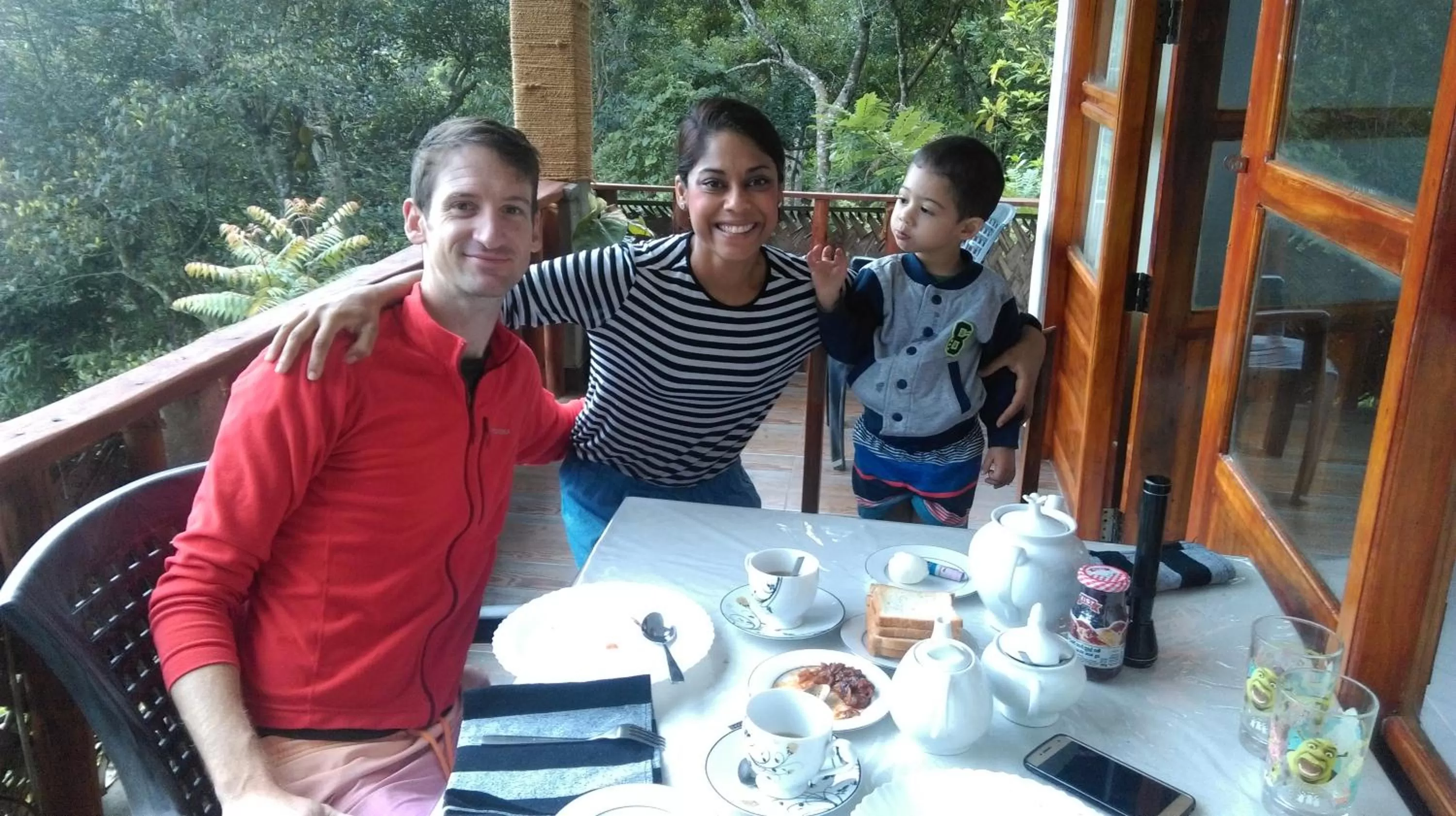 People in Ice Age Cottage