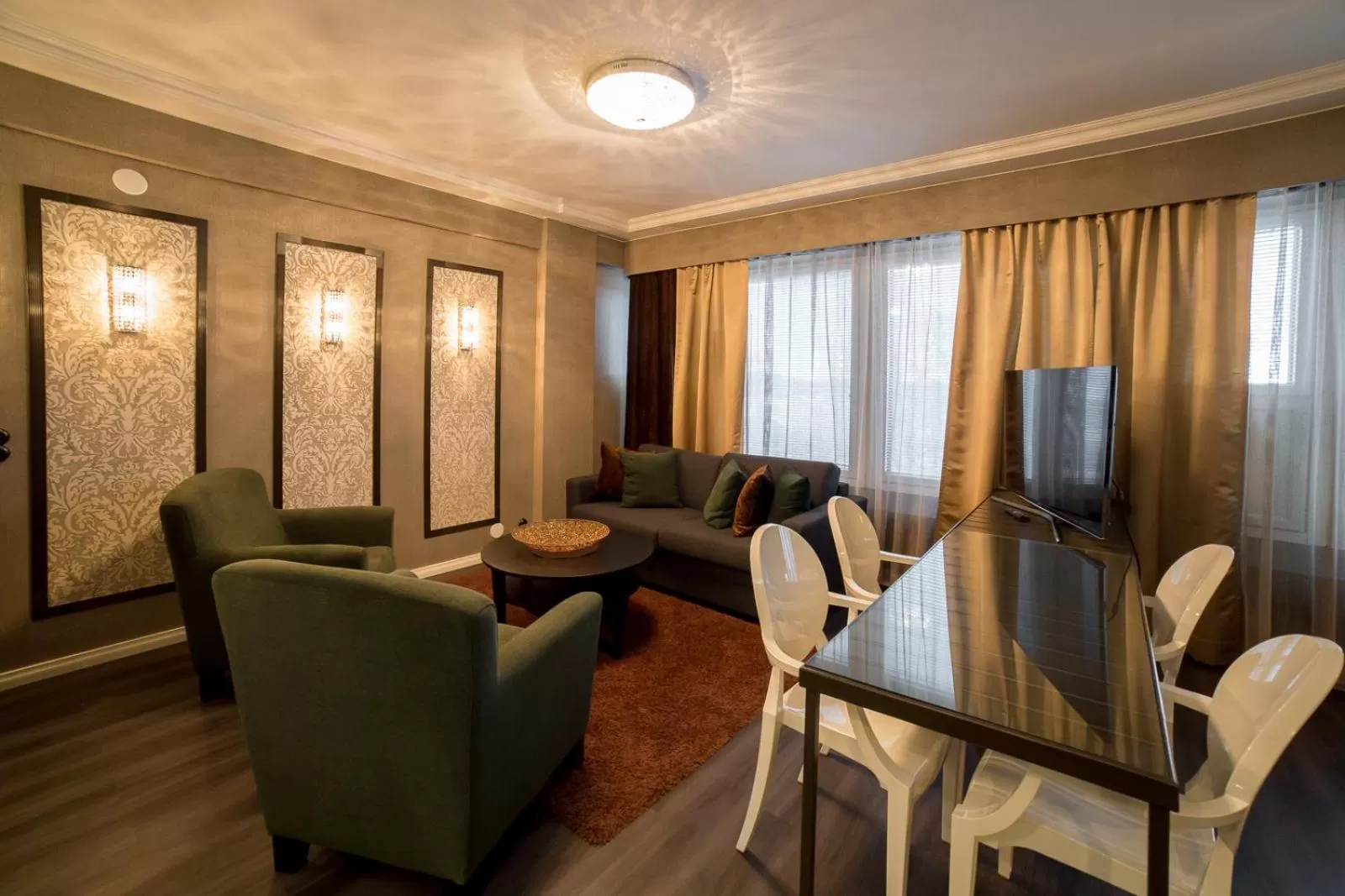 Living room in Hotelli Olof