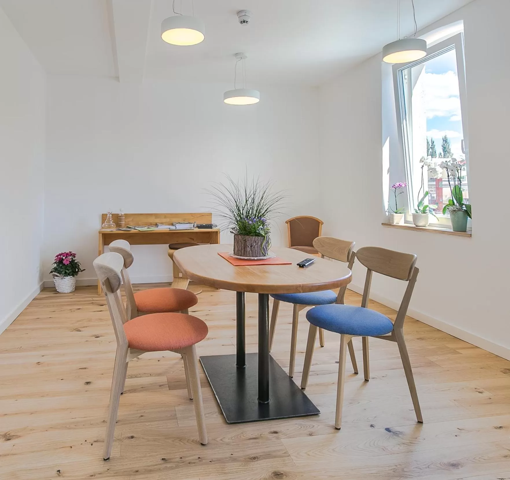 Communal lounge/ TV room in Hotel Johnsburg