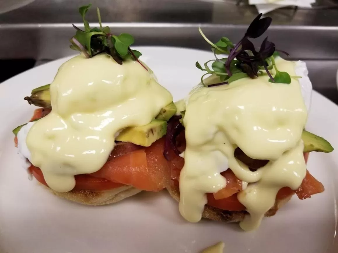 Food close-up in The Old Lyme Inn