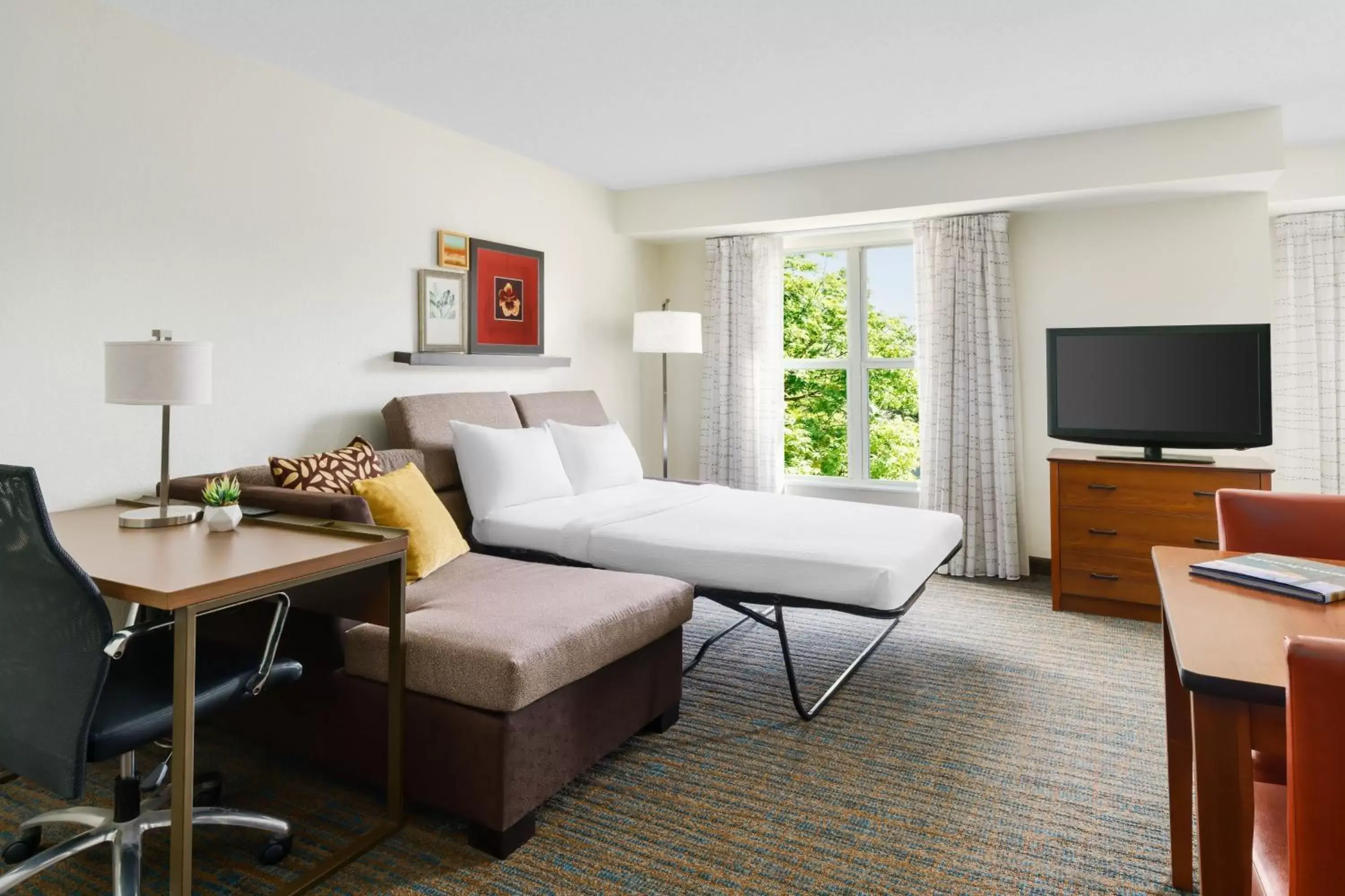 One-Bedroom Queen Suite with Sofa Bed in Residence Inn Philadelphia/Montgomeryville One-Bedroom Queen Suite with Sofa Bed in Residence Inn Philadelphia/Montgomeryville